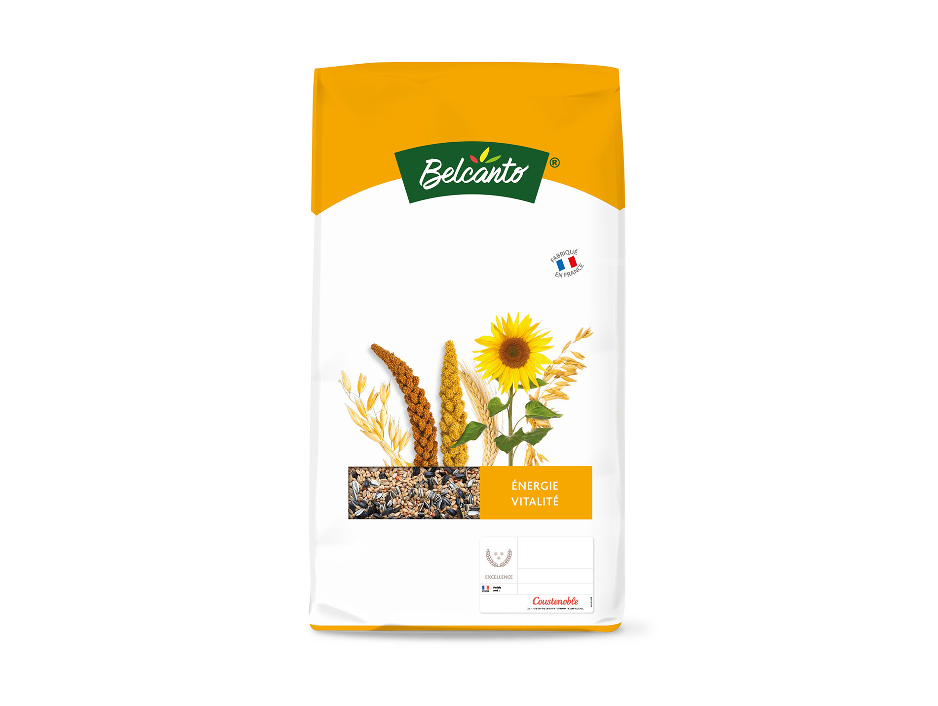 Mélange graines oiseau Belcanto 1kg