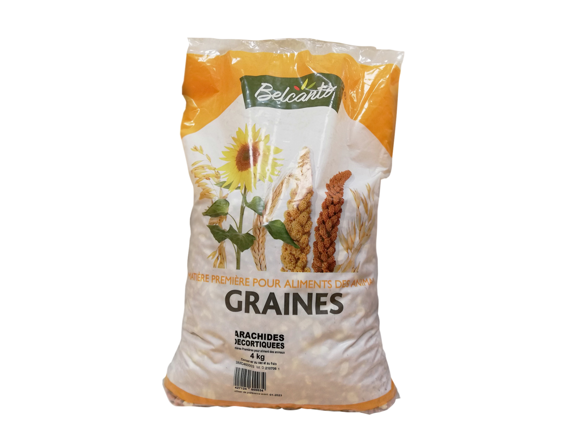 Arachides décortiquées 4kg
