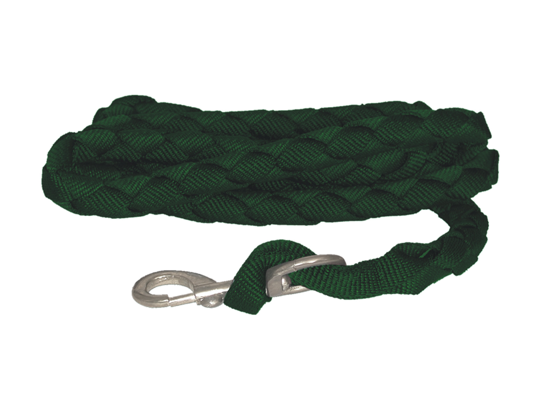 Longe tressée vert