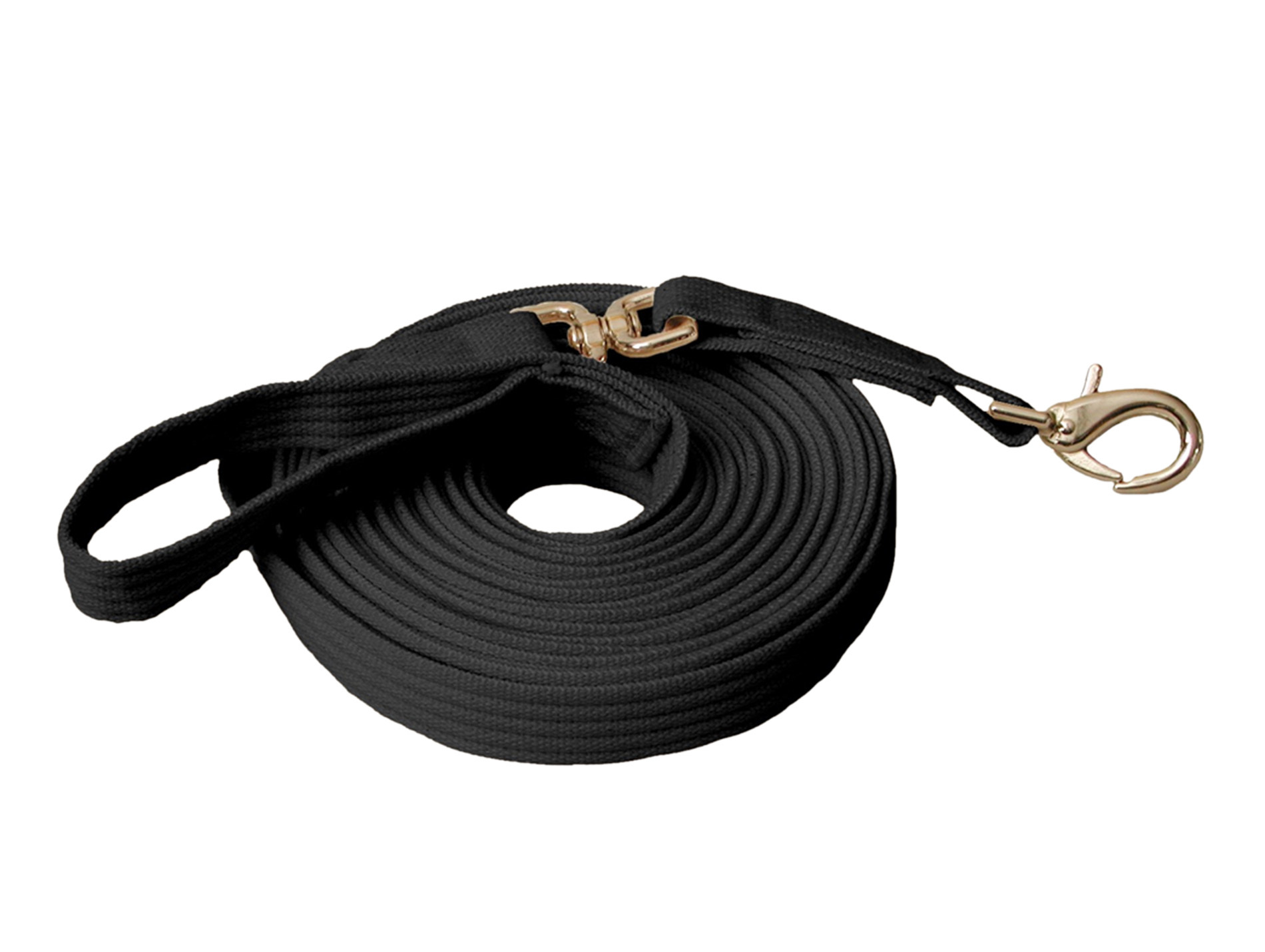 Longe à tourner sangle coton 8m