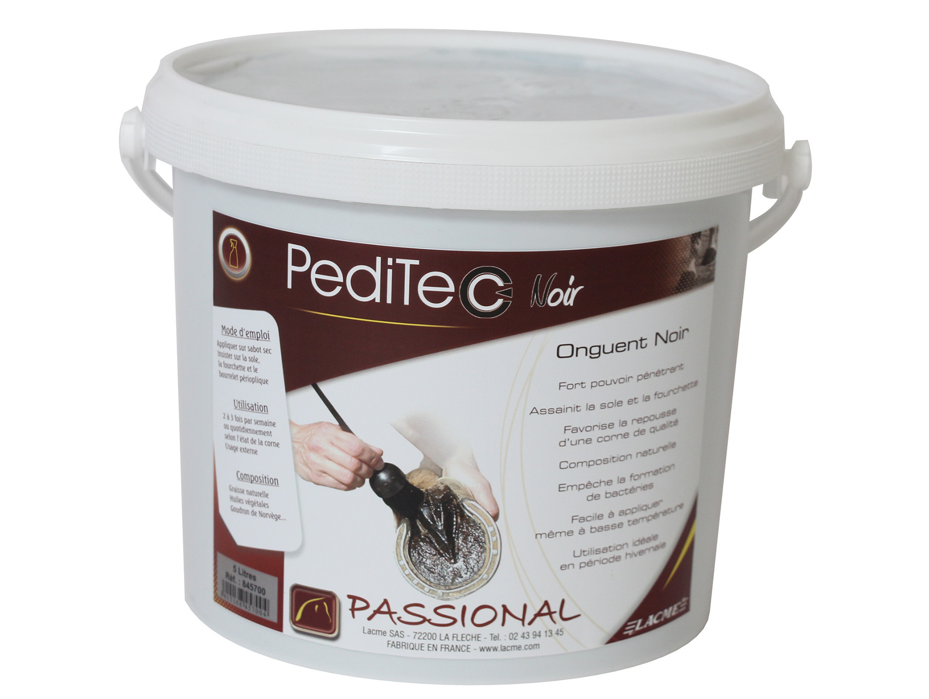Onguent Peditec noir 5L