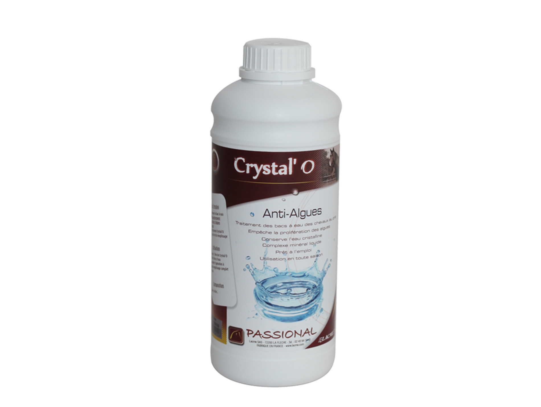 Complexe minéral naturel PASSIONNAL Crystal'o 1L