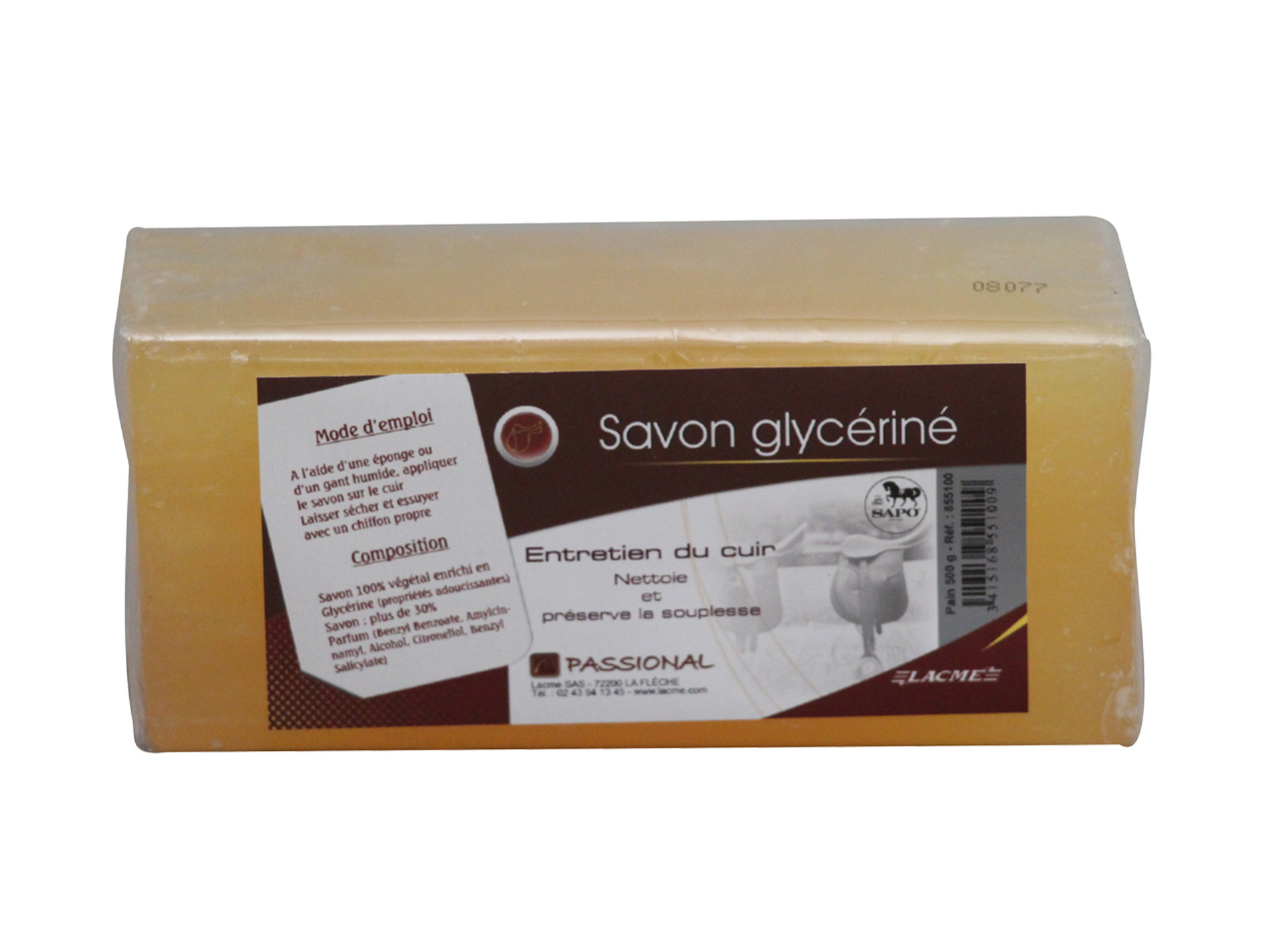 Savon glycérine pain 500g