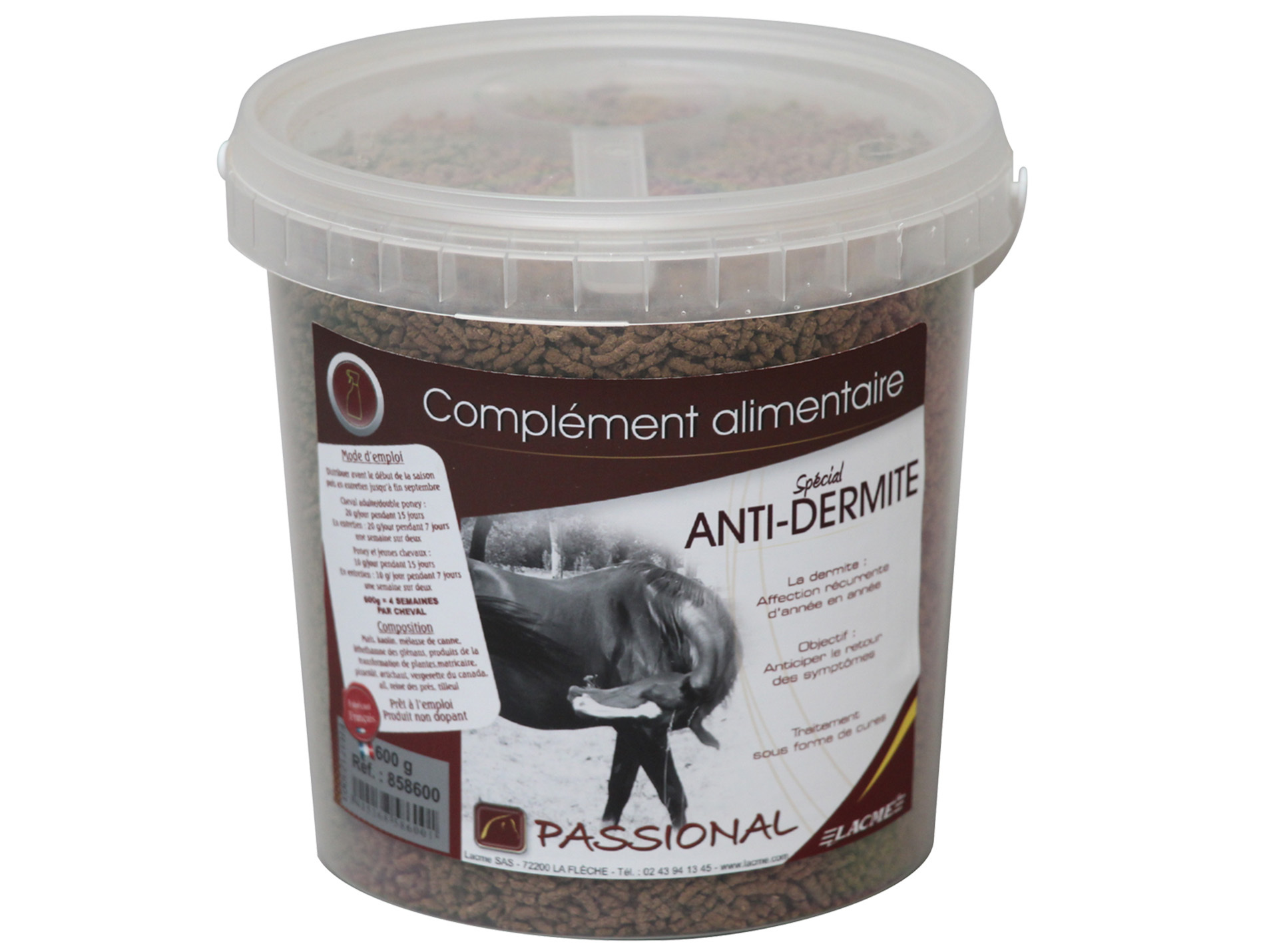Supplément nutritionnel anti dermite PASSIONNAL 600g