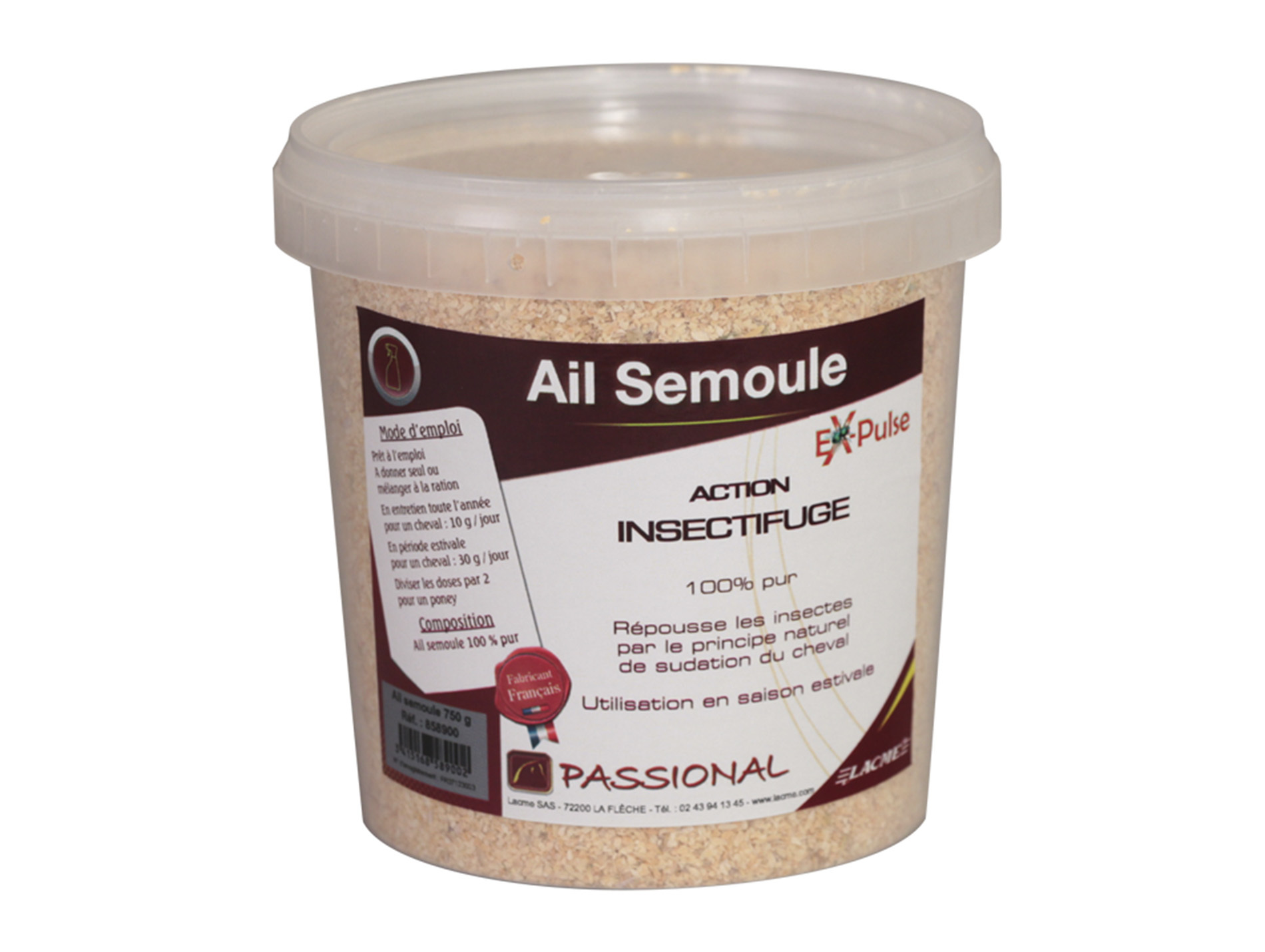Ail semoule 100% PASSIONNAL 750g