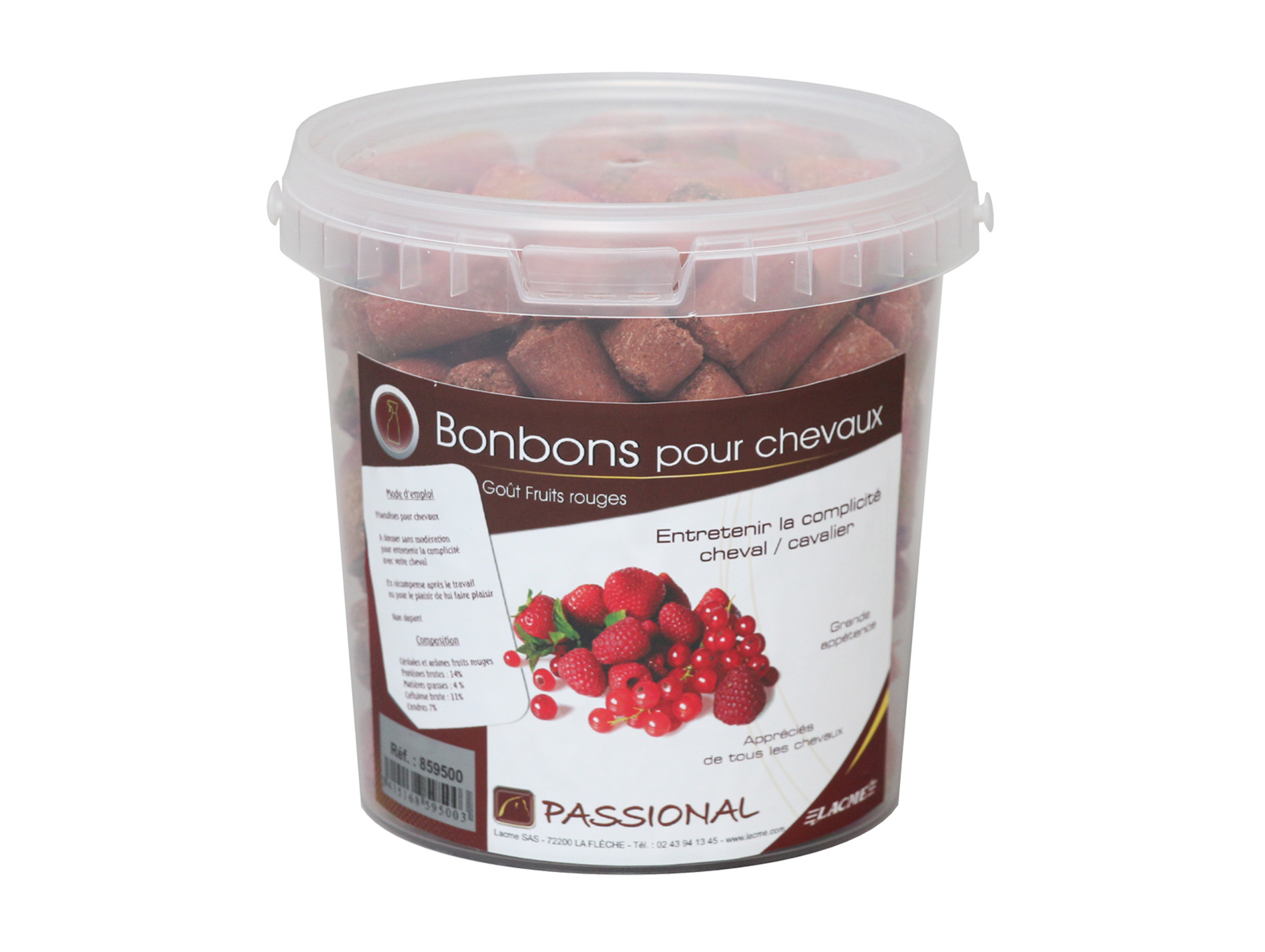 Bonbons fruits rouges PASSIONNAL 750 g