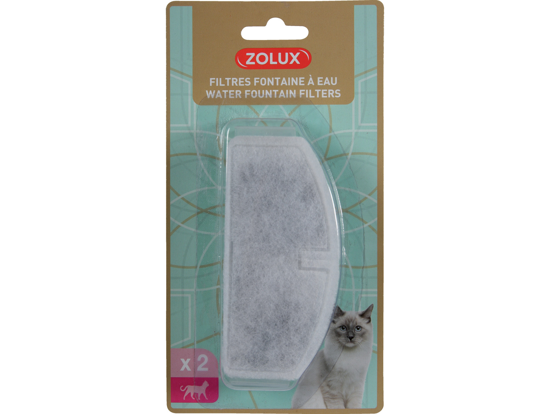 Filtres de rechange pour fontaine à eau x2