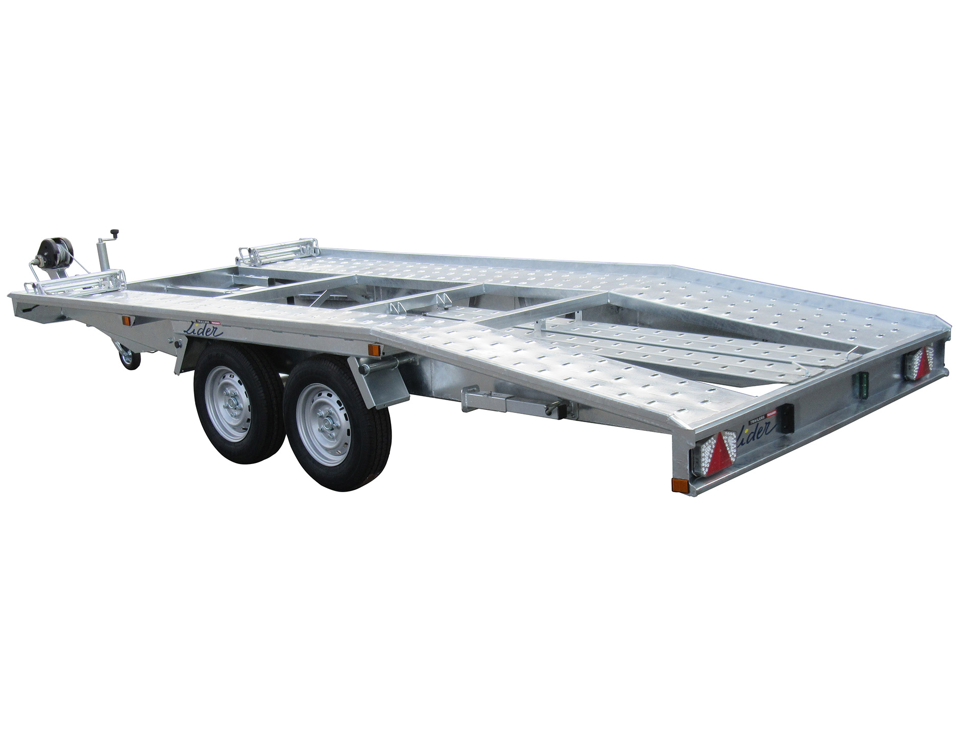 Remorque porte-voiture LIDER 450x203x6 39790 2700kg