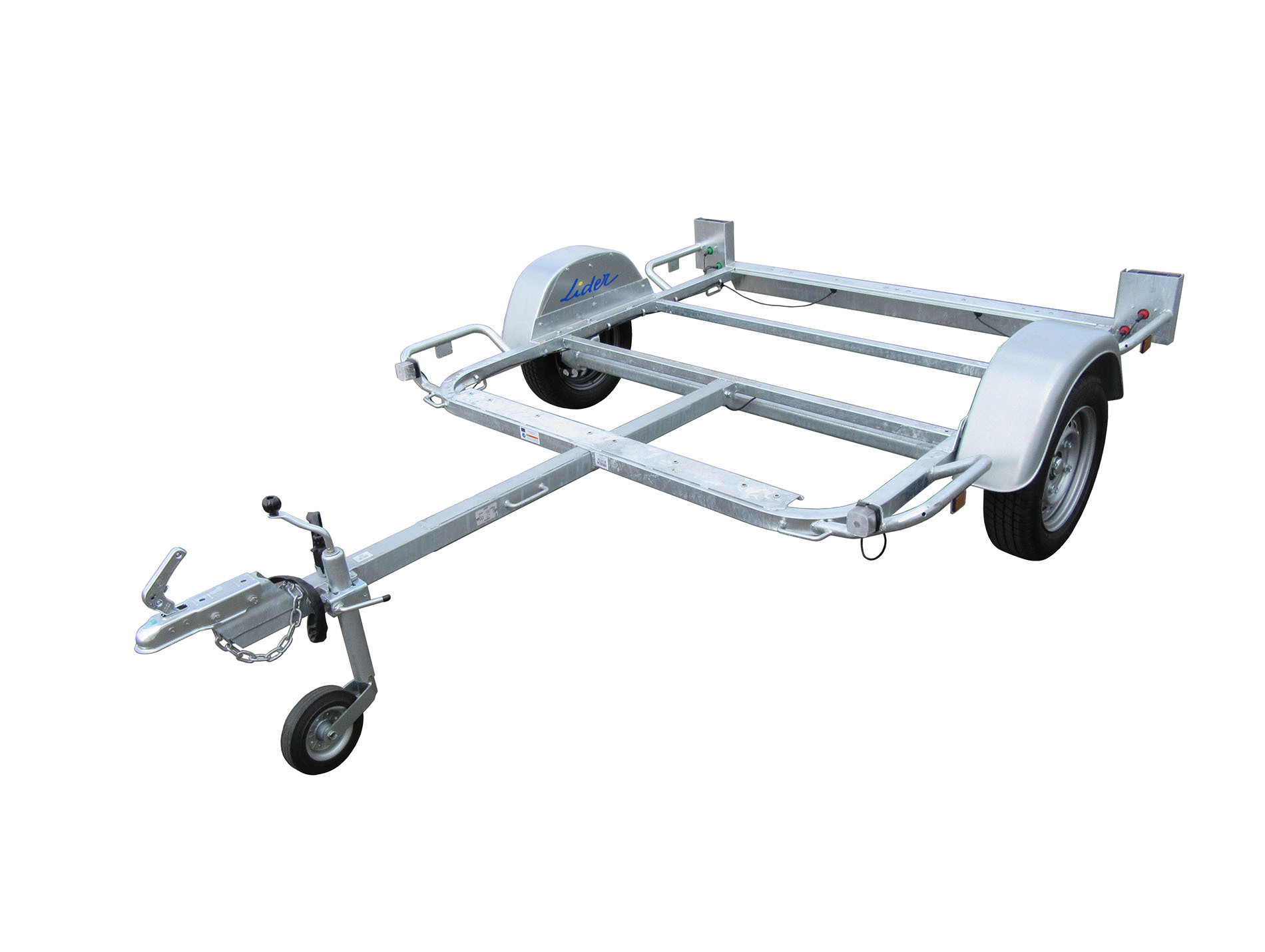 Grand châssis seul de porte-moto 178x167cm PTCA 500kg