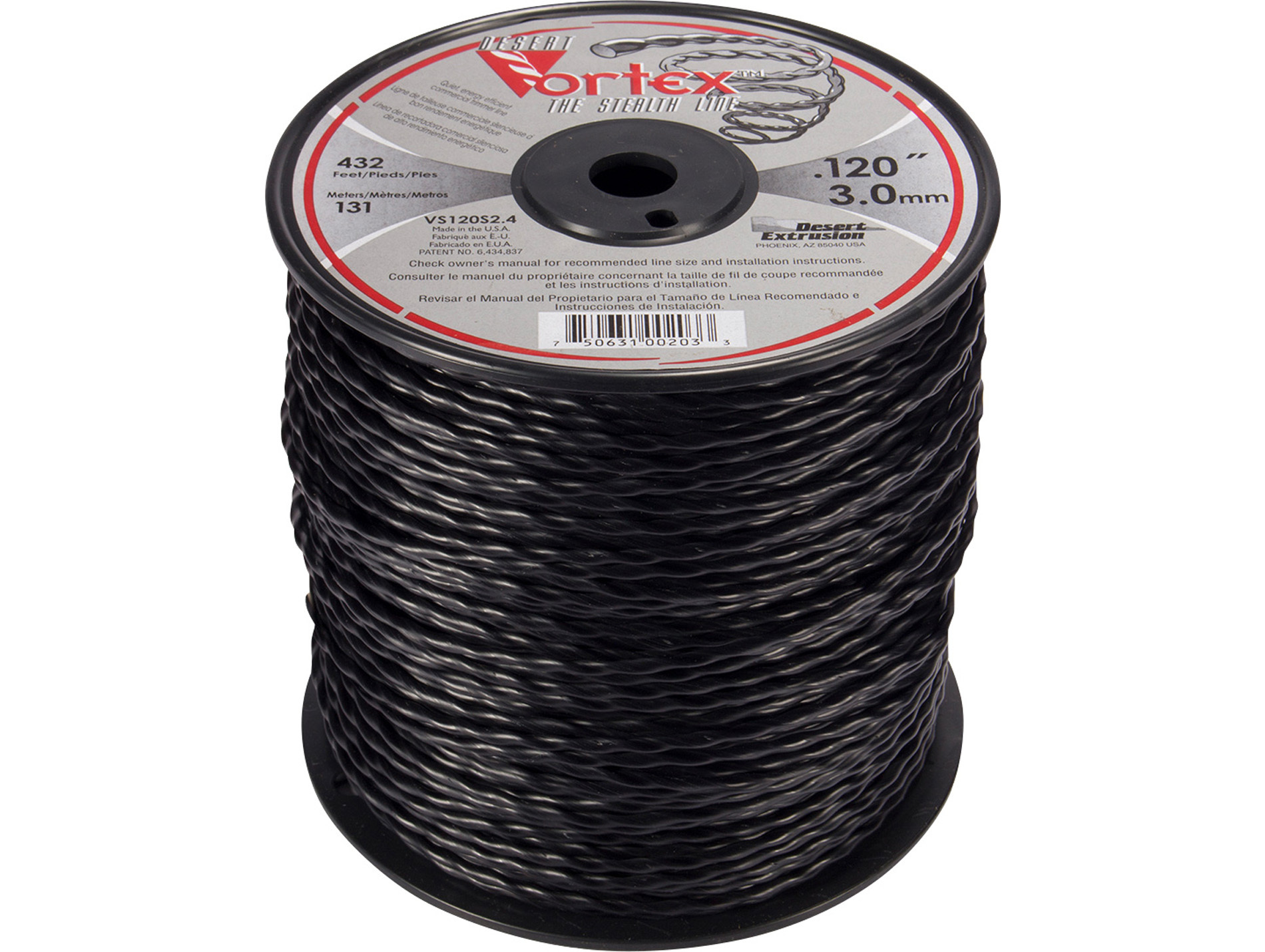Fil Nylon Vortex Ø3mm 131,7m