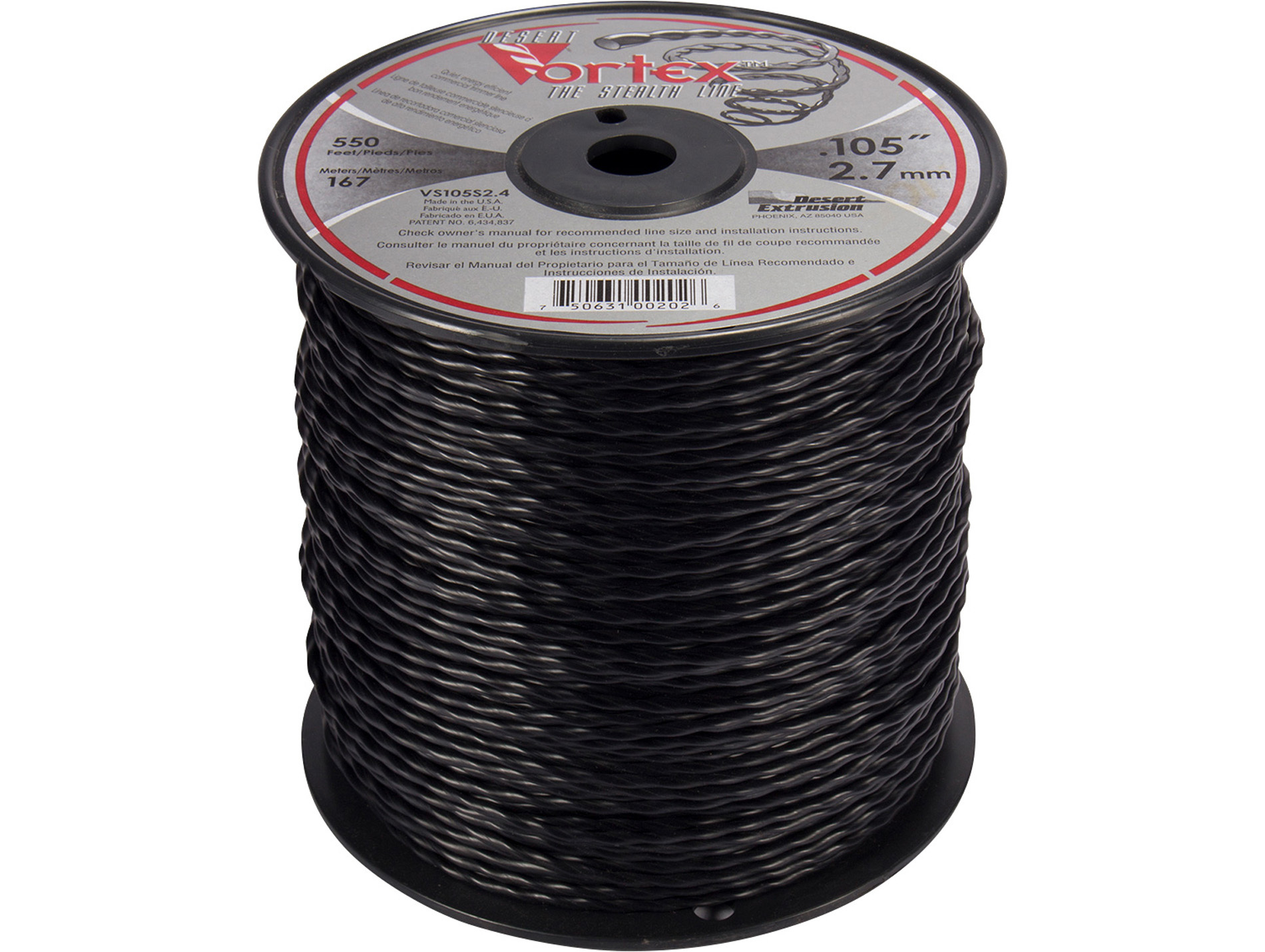 Fil Nylon Vortex Ø2.7mm 167,6m