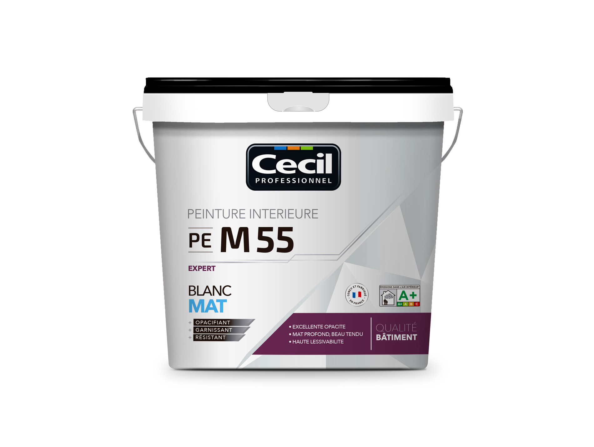 Peinture intérieure CECILPRO Expert blanc mat 10L
