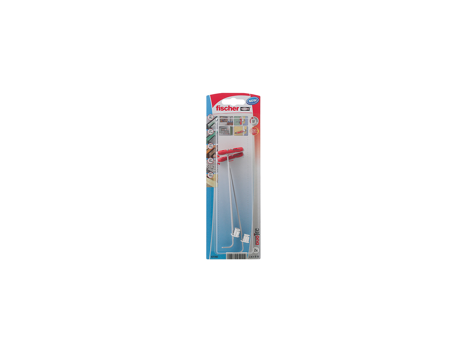 Chevilles à bascule DUOTEC Ø10 x2