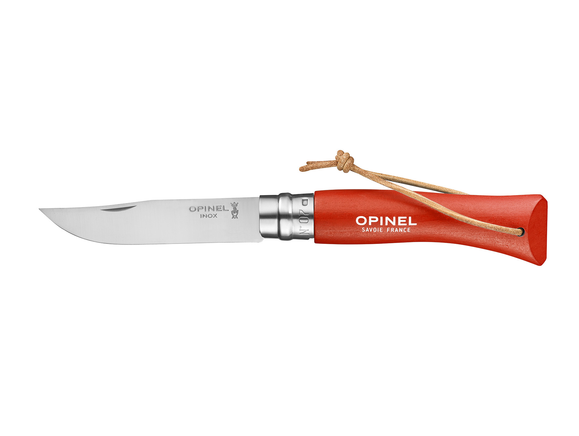 Couteau baroudeur n°7 OPINEL Orange L.8cm