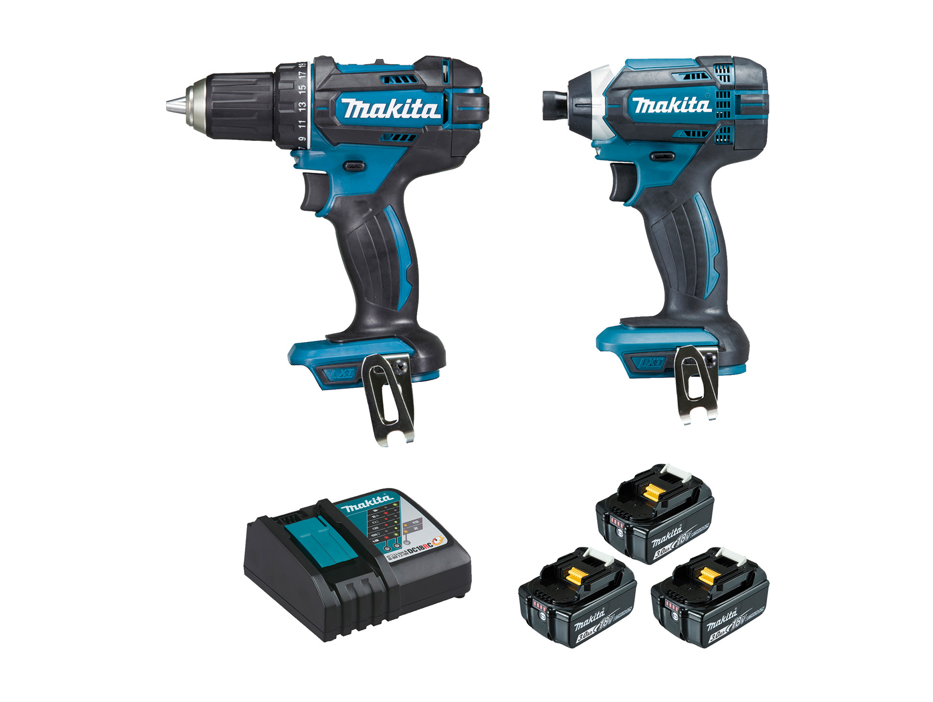 Perceuse visseuse + Visseuse à choc sans fil MAKITA