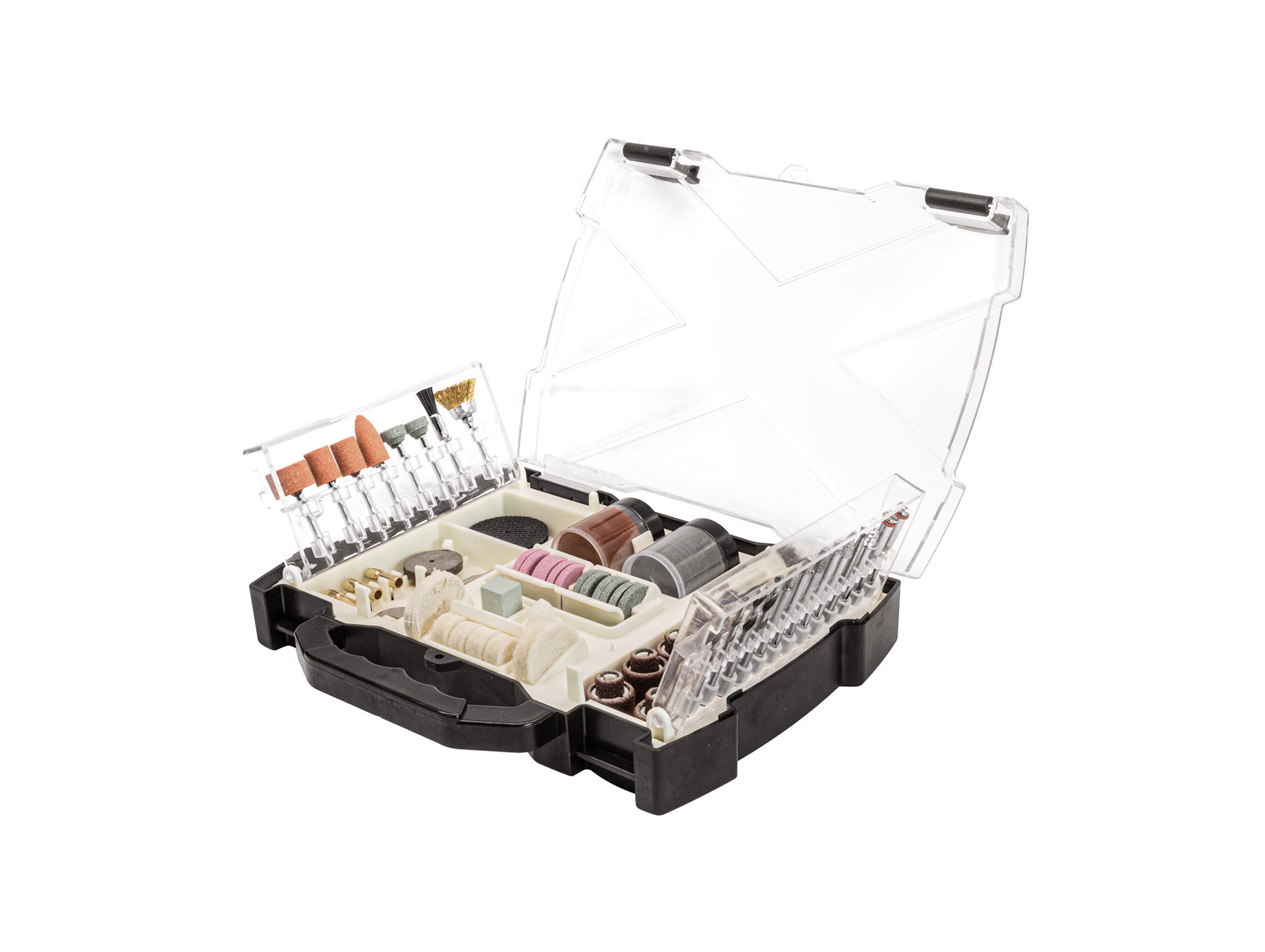 Mallette 100 accessoires pour mini-outil multifonctions