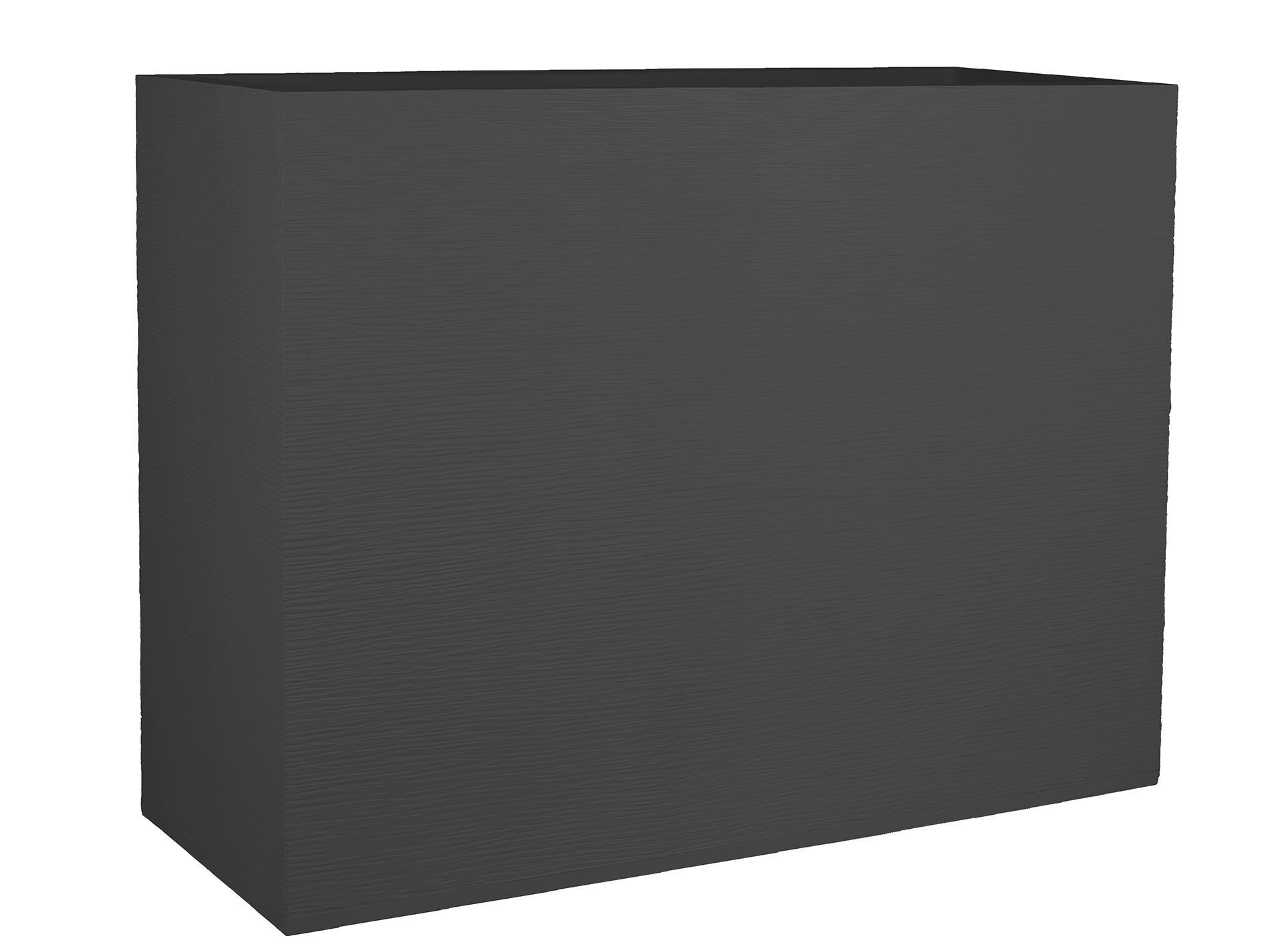 Jardinière muret EDA Loft 80cm Anthracite