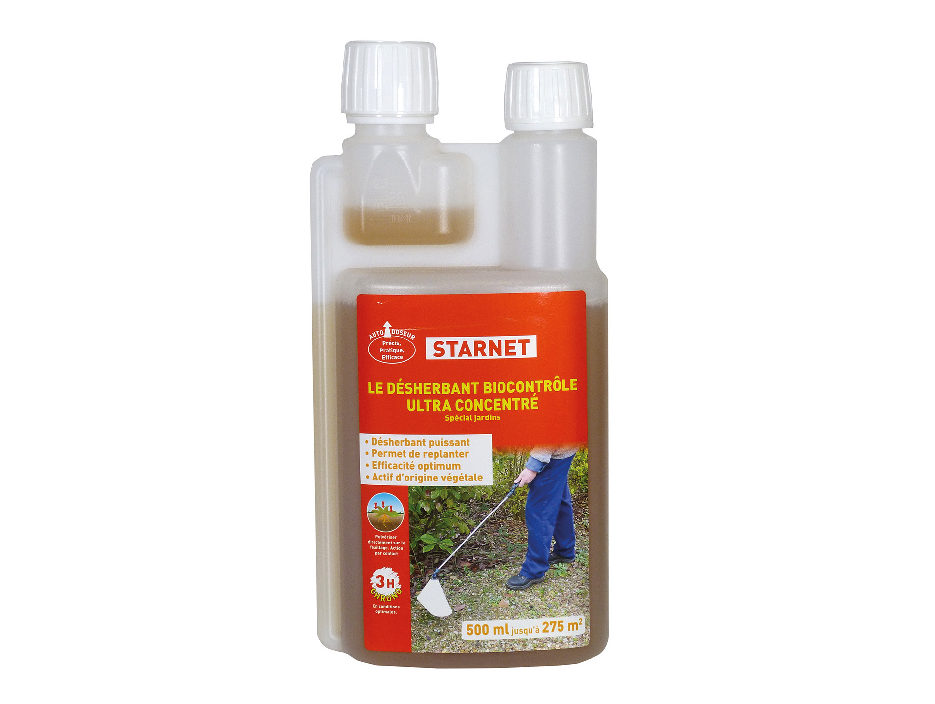 Désherbant STAR JARDIN 500ml 275m²concentré
