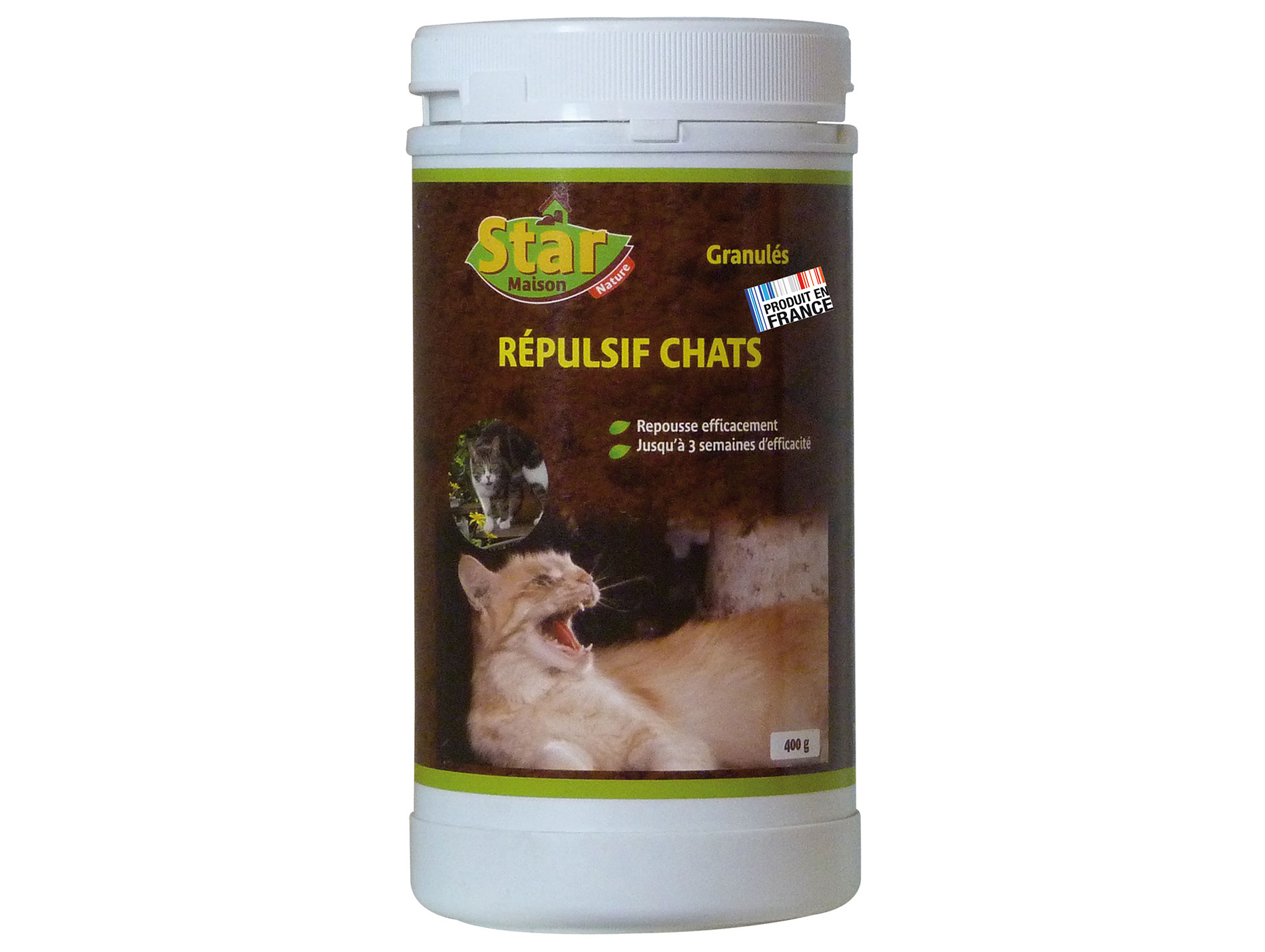 Répulsif chats 400g granulés