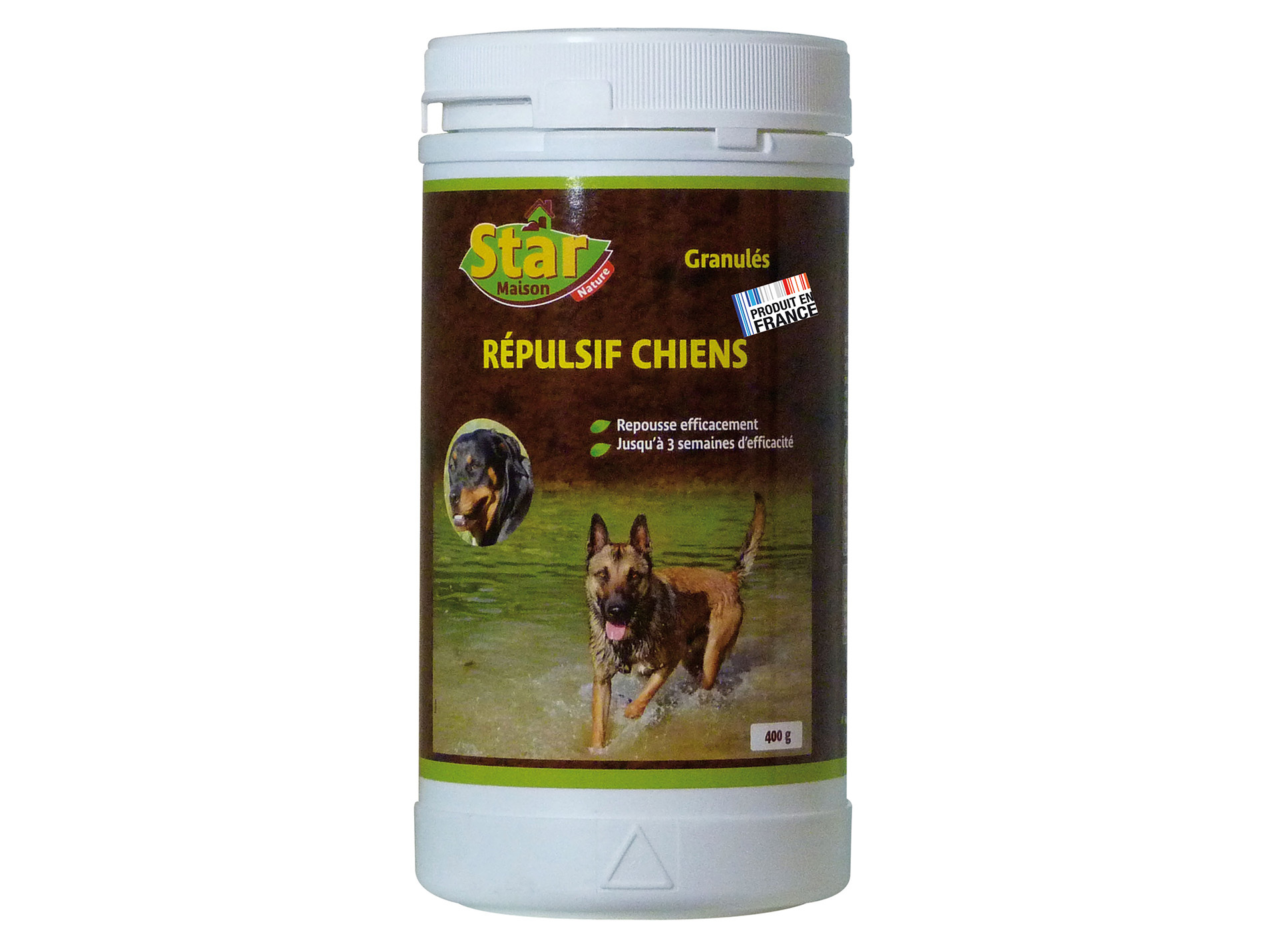 Répulsif chiens 400g granlés