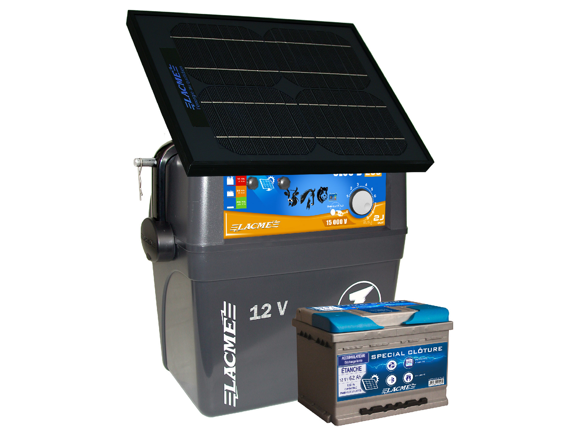 Electrificateur Clos B200 LACME 15 000V 2J + star 10W