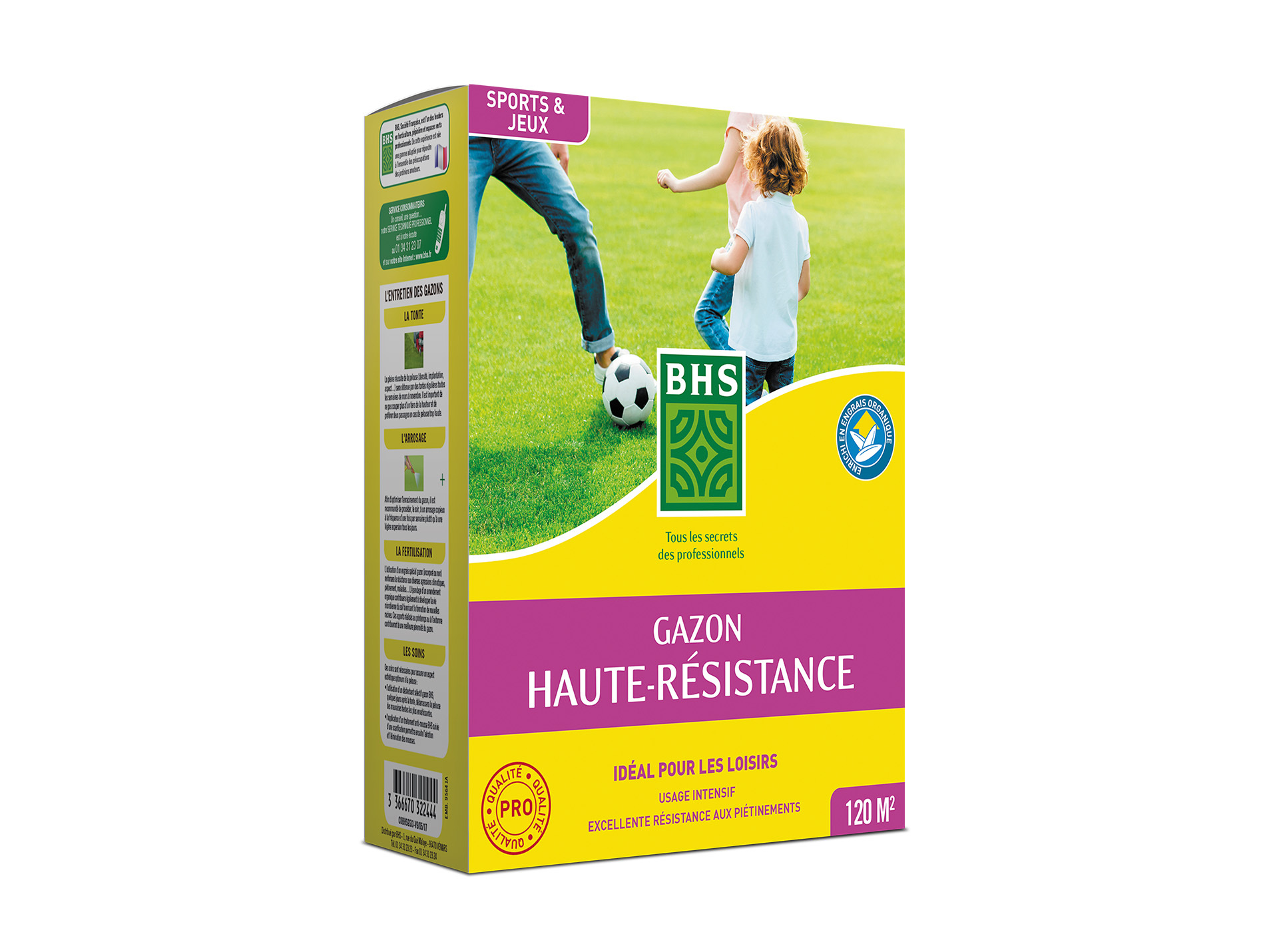 Gazon usage intensif BHS 3kg