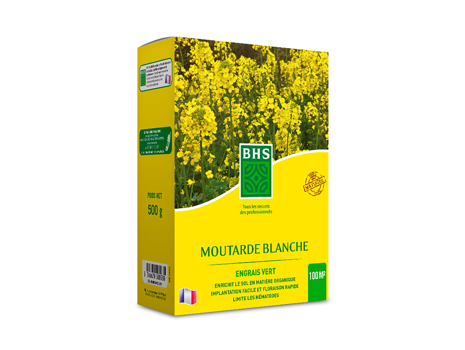 Semences moutarde blanche 500g