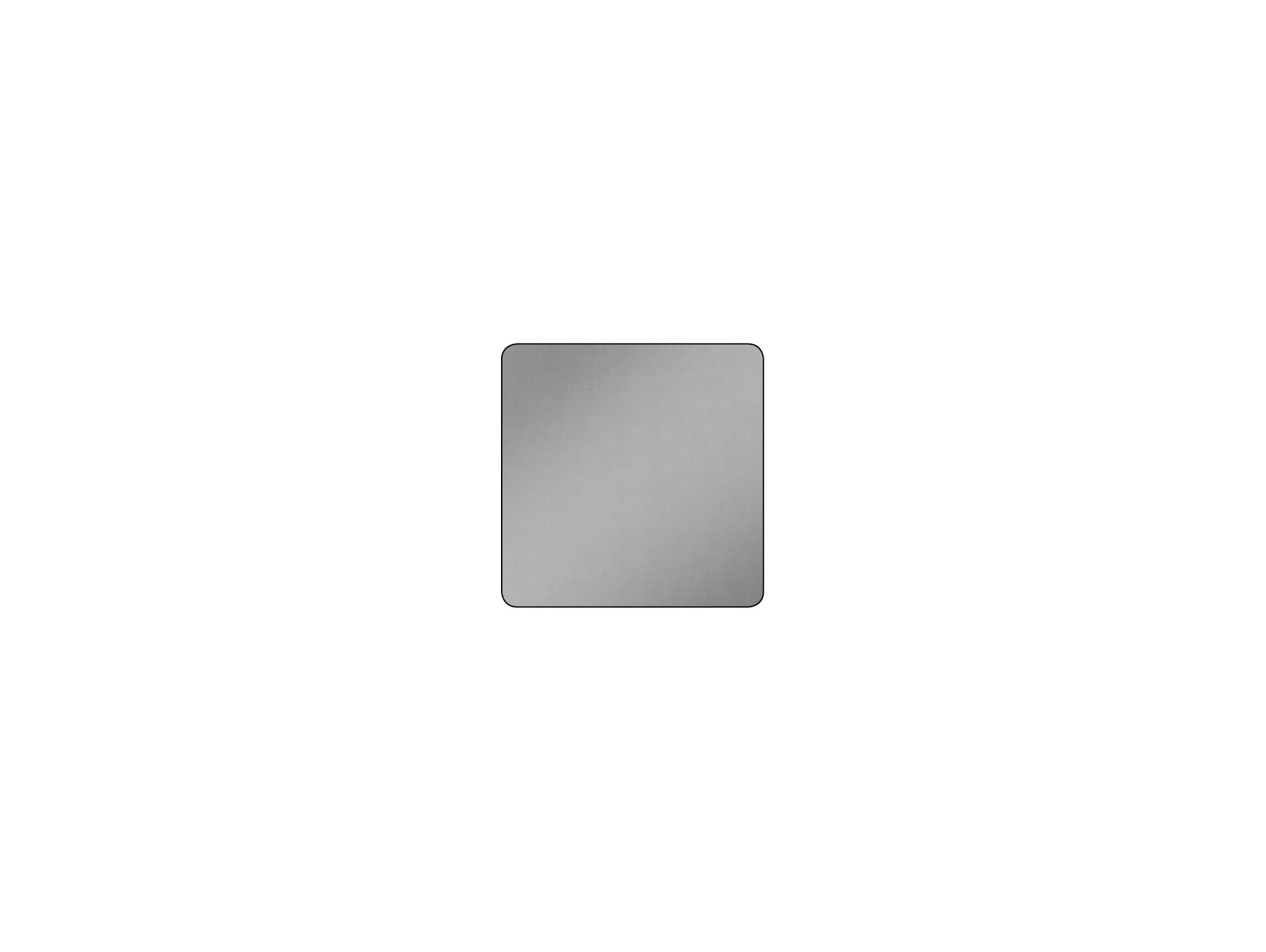 Tôle aluminium brut lisse 500x250mm Ép.0,5mm