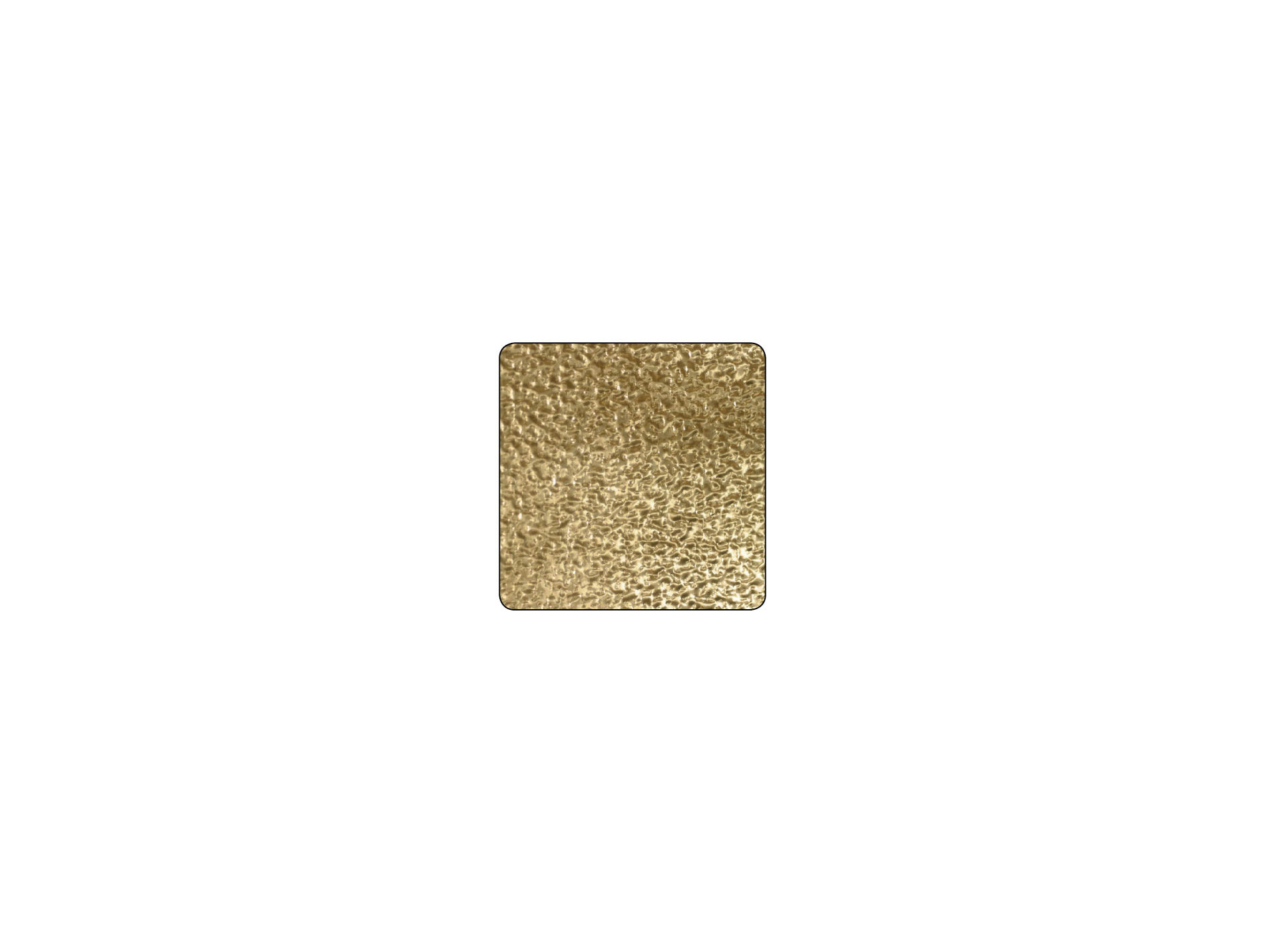 Tôle aluminium granité brun 500x250mm Ép.0,4mm