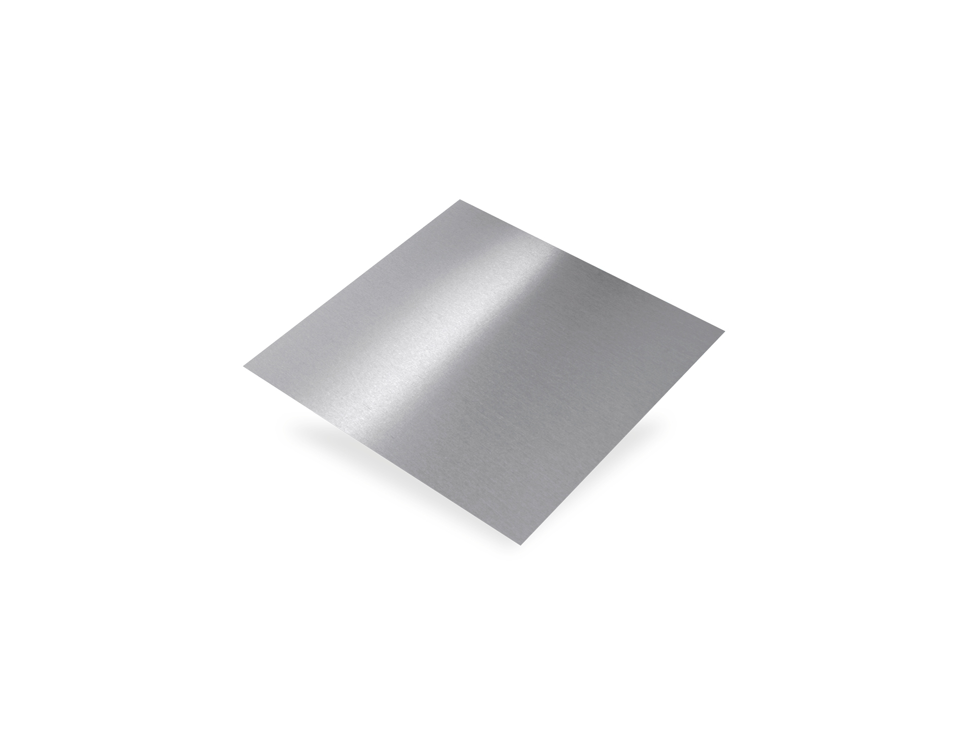 Tôle aluminium lisse brillant 1000x500mm Ép.0,5mm