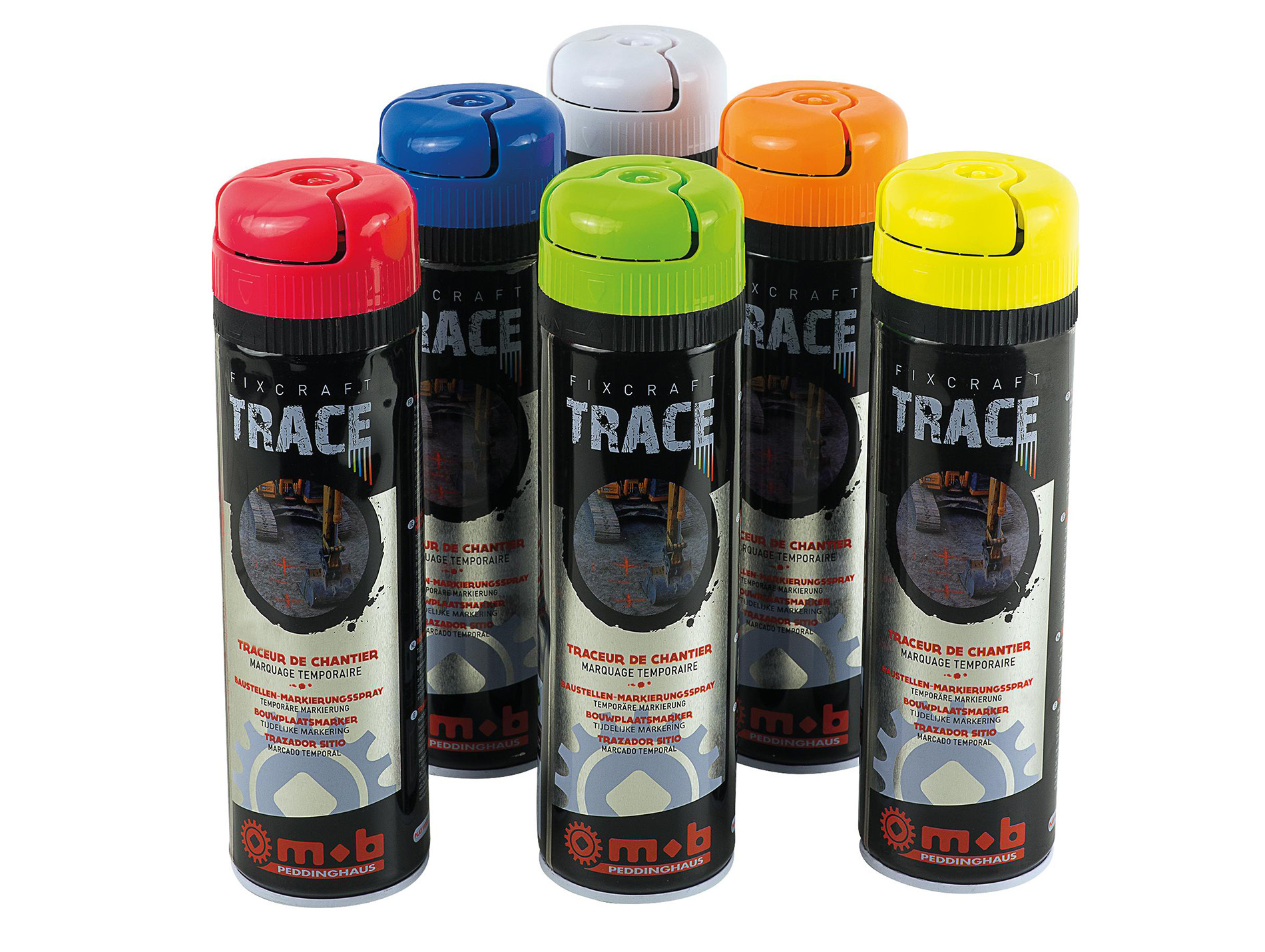 Bombe de traçage 500ml rouge