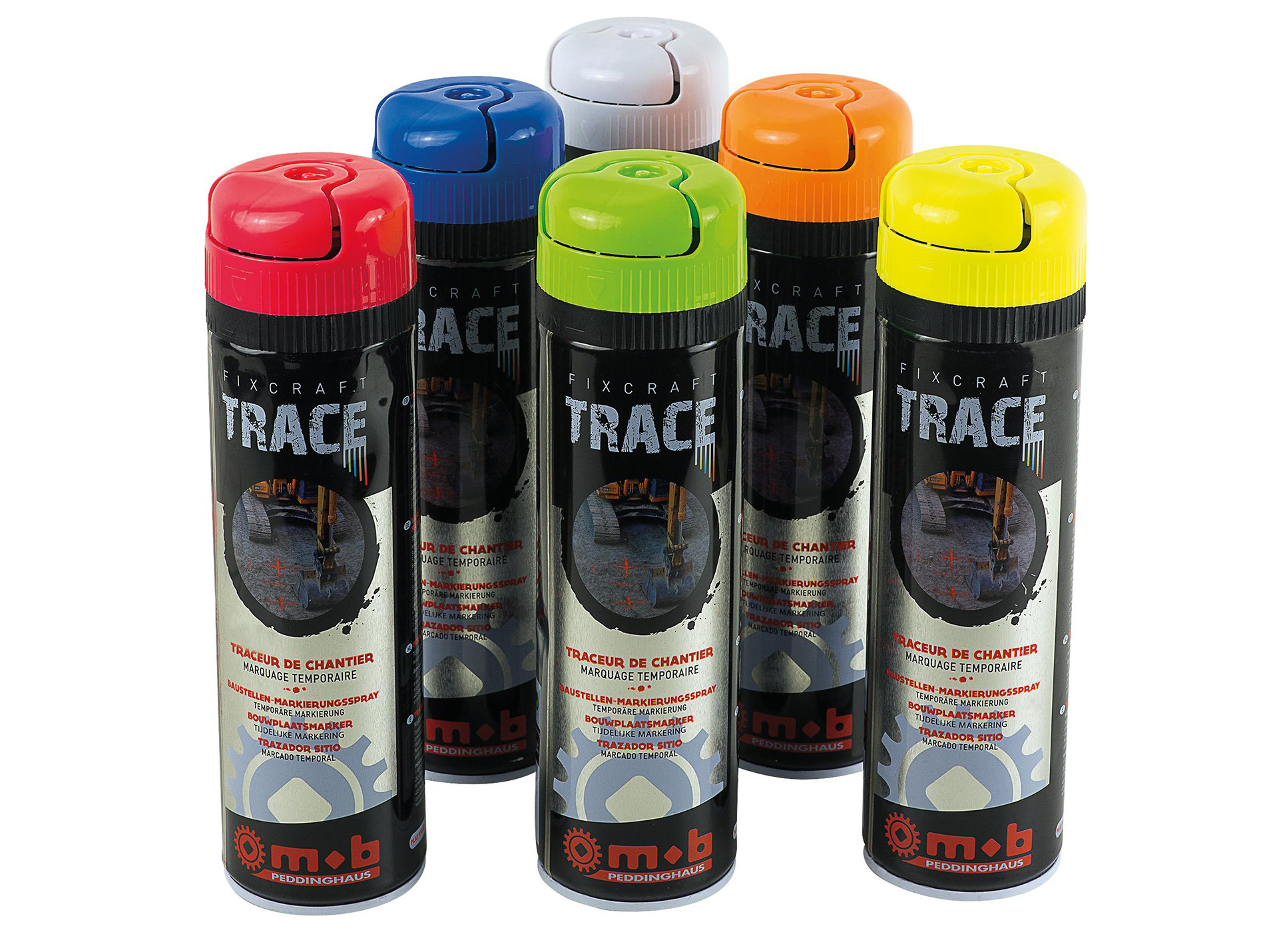 Bombe de traçage 500ml jaune
