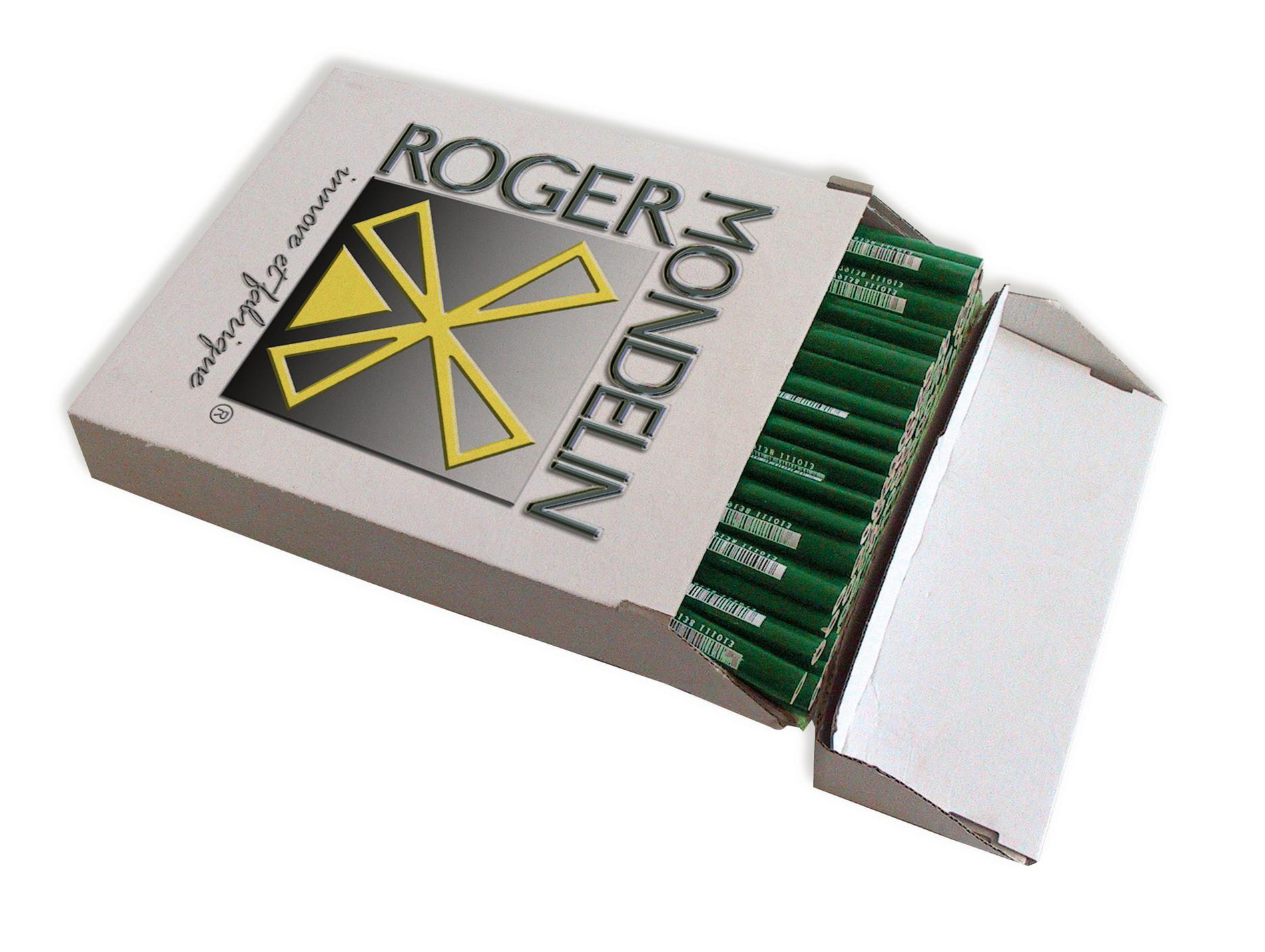 Crayon vert tailleur de pierres