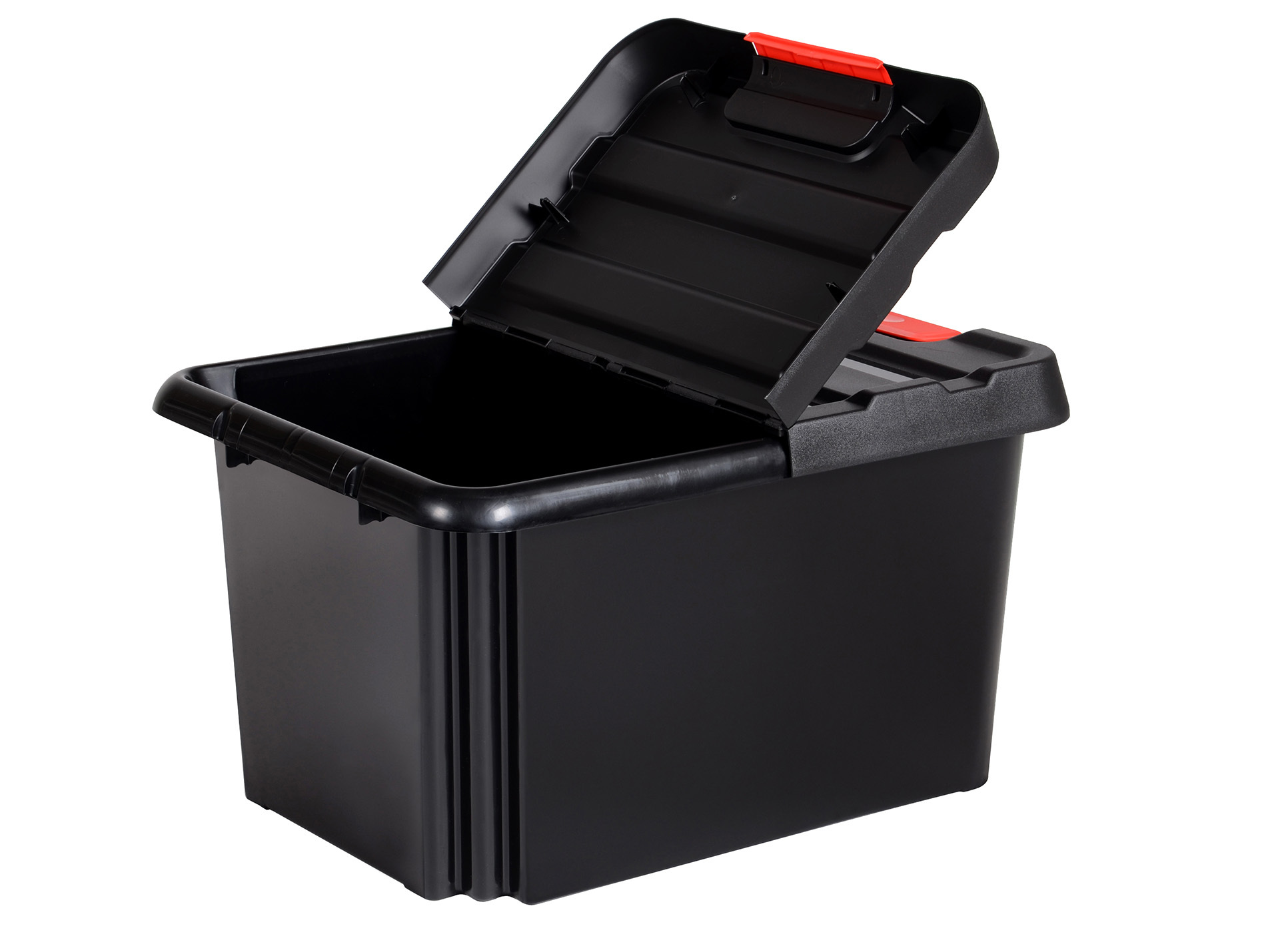 Bac de rangement avec couvercle 58L