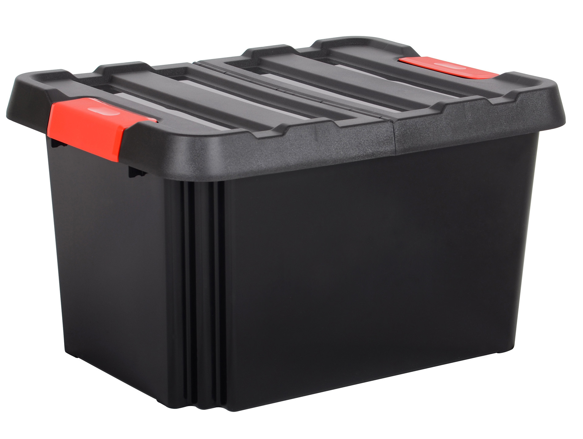 Bac de rangement avec couvercle 85L