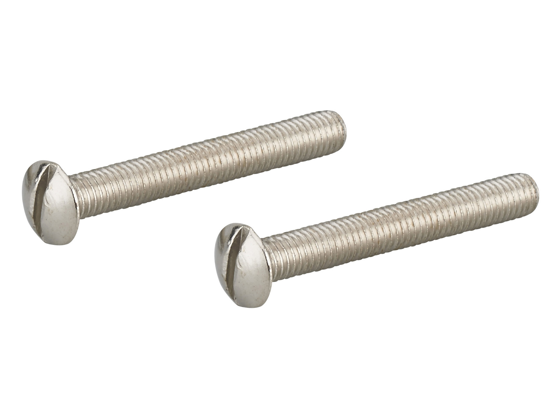 Jeu de 2 vis M5x40mm zingué