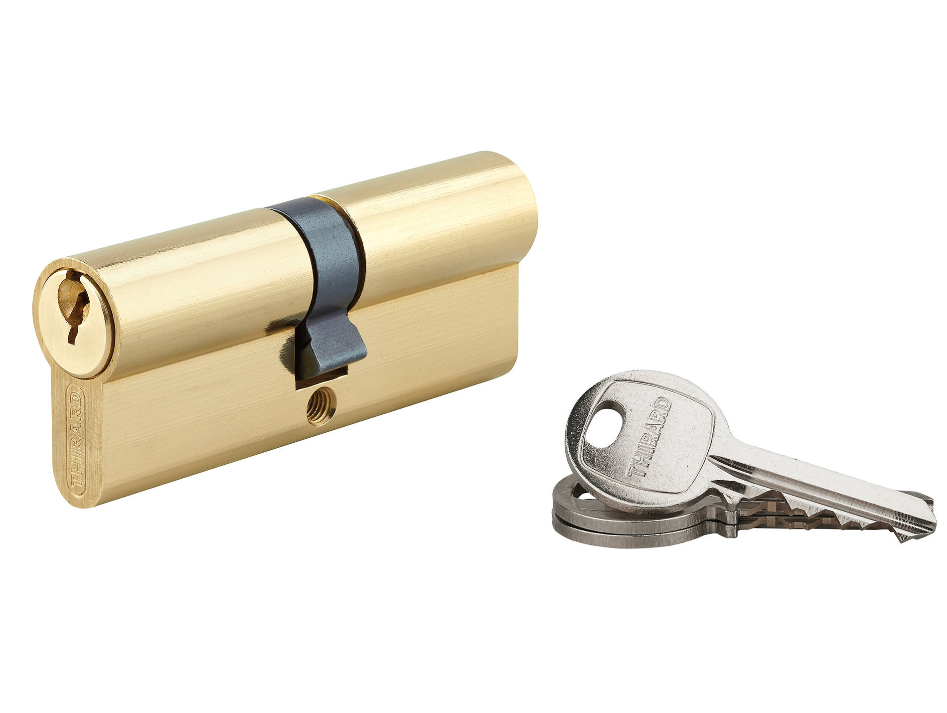 Cylindre de serrure 40x40 laiton