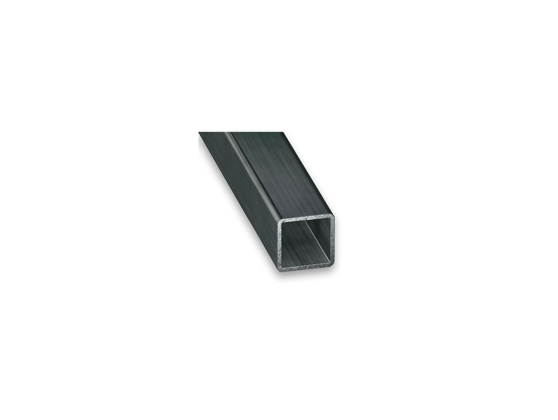 Tube carré acier profilé à froid 30x30mm L.1m Ép.1,5mm