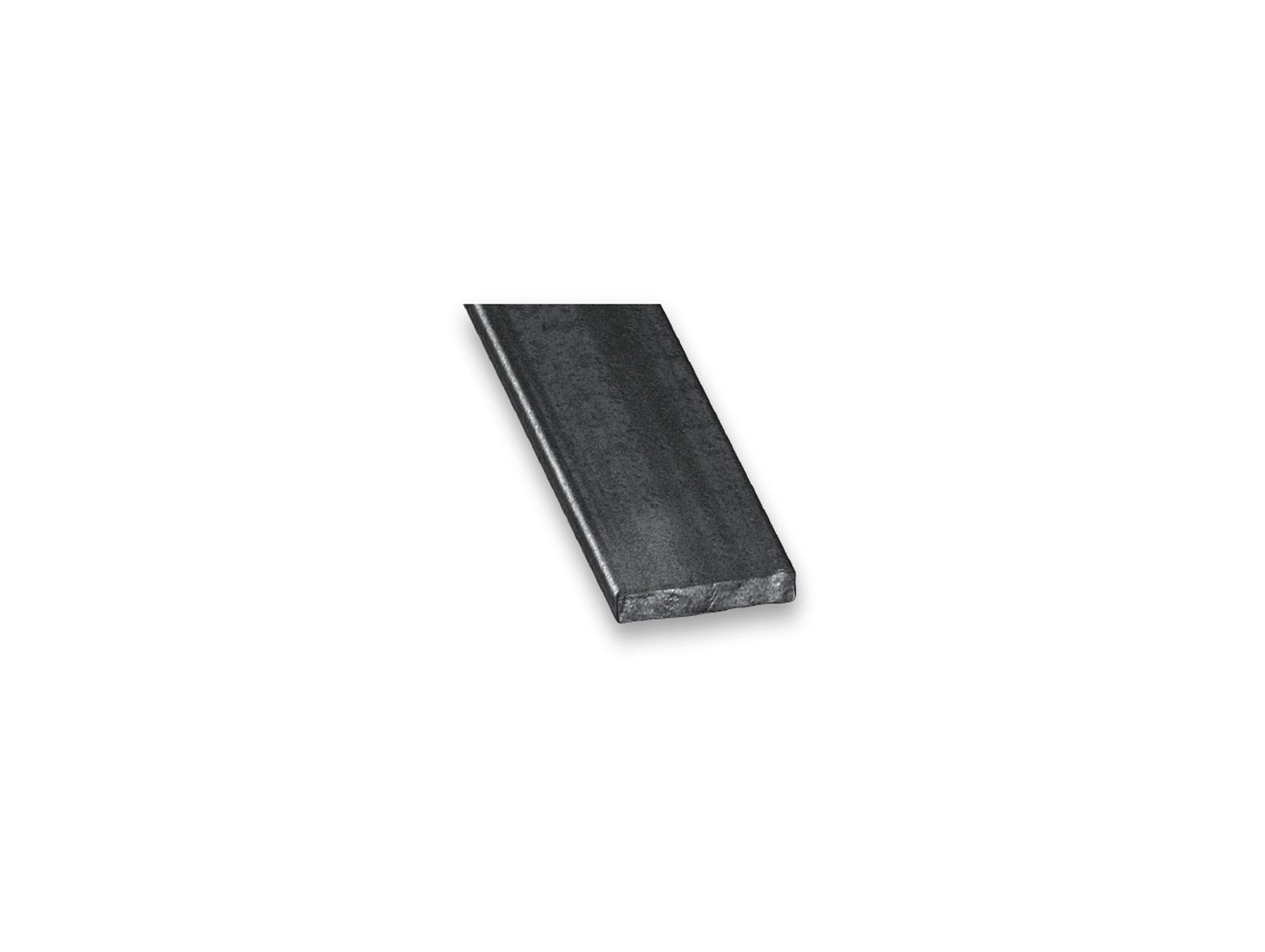 Plat acier laminé à chaud verni 20x4mm L.2,50 m
