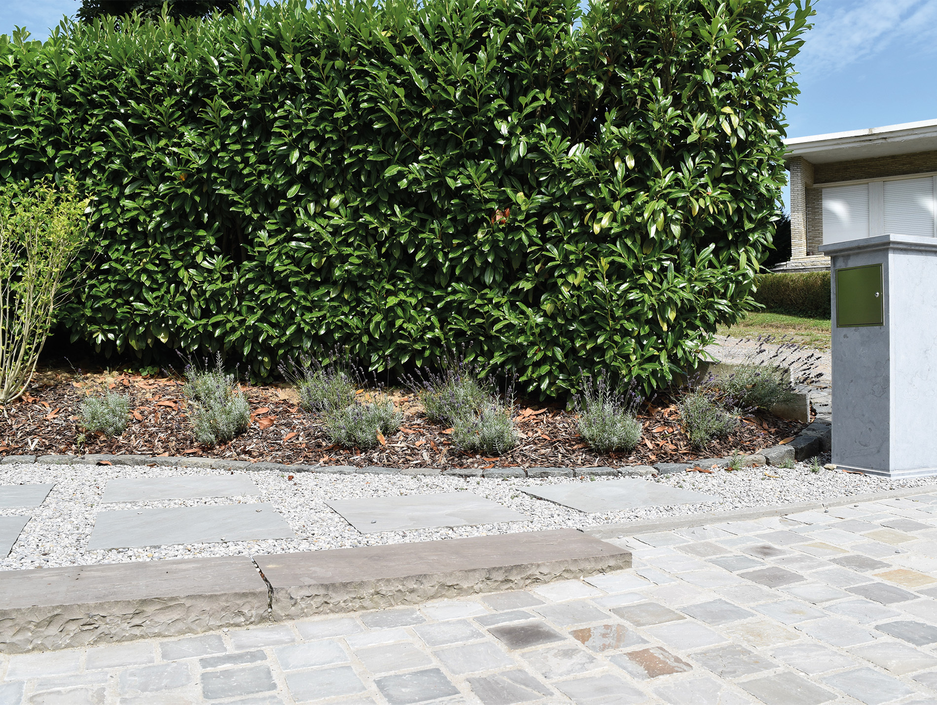 Pavé carrossable Kandla 14x14x5cm grey