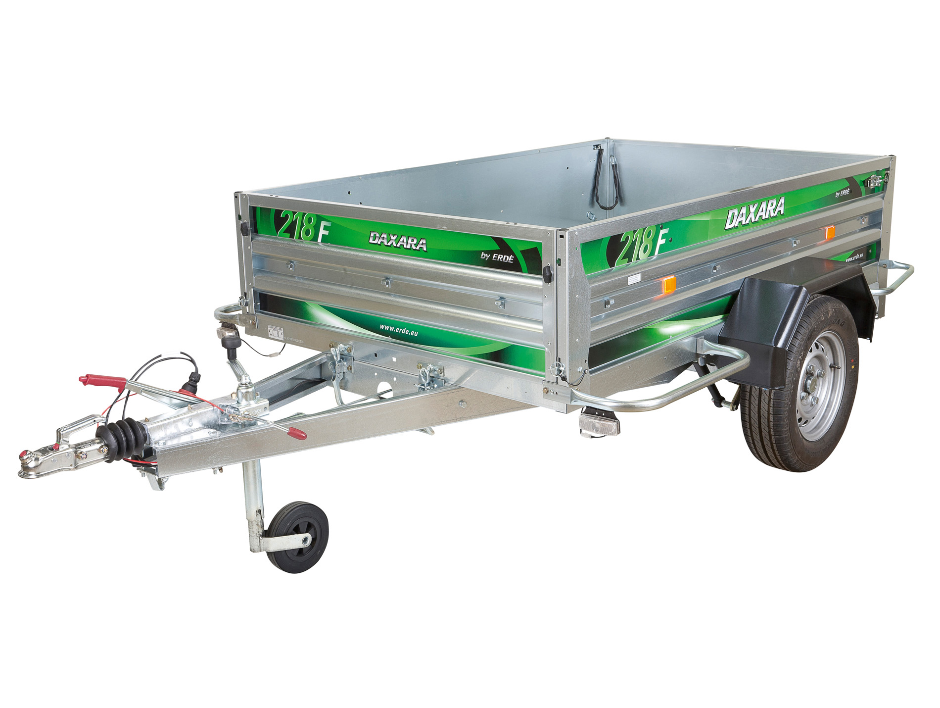 Remorque freinée DAXARA 218F L.2,05m 1000kg