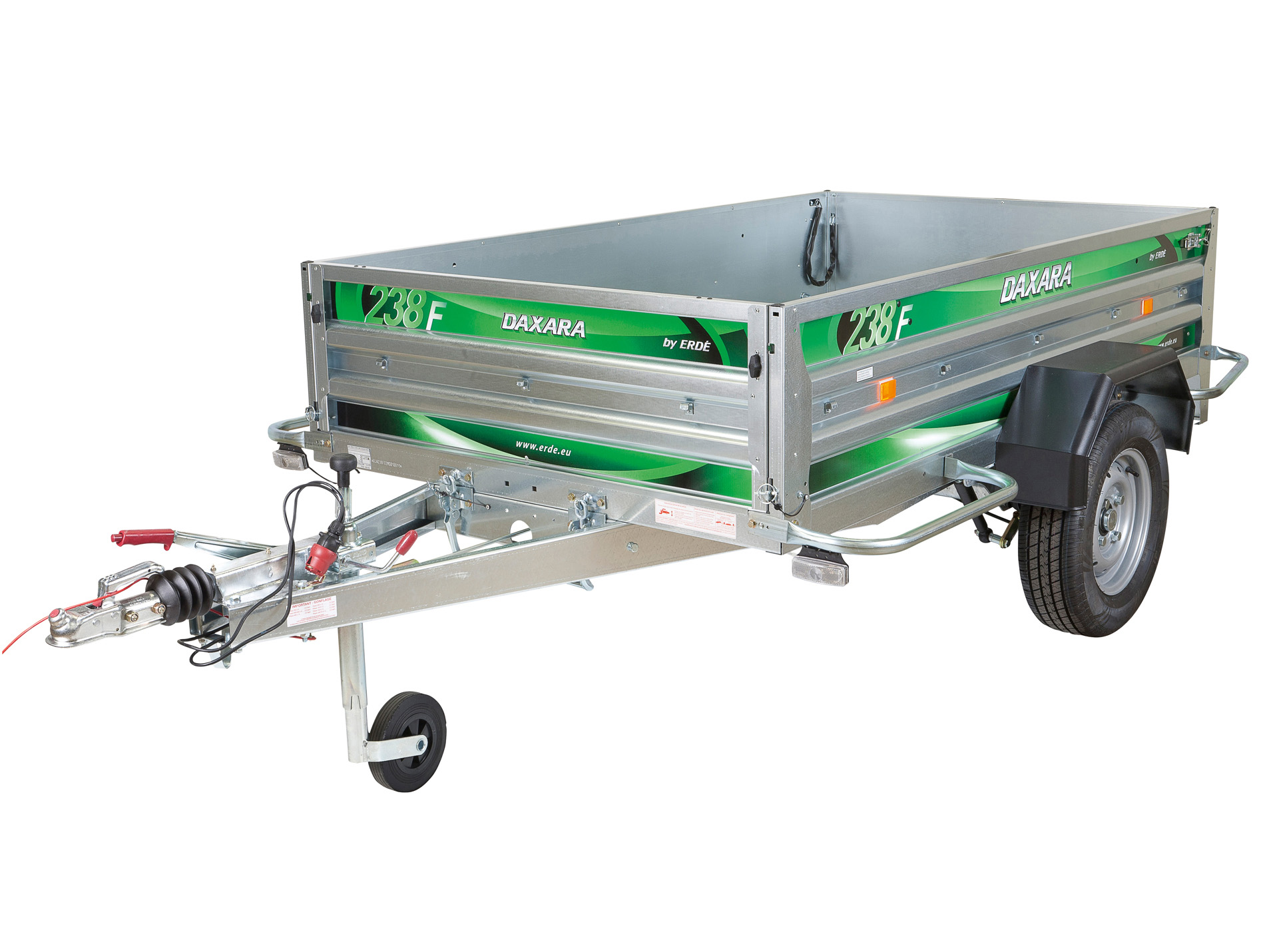 Remorque freinée DAXARA 238F L.2,25m 1000kg