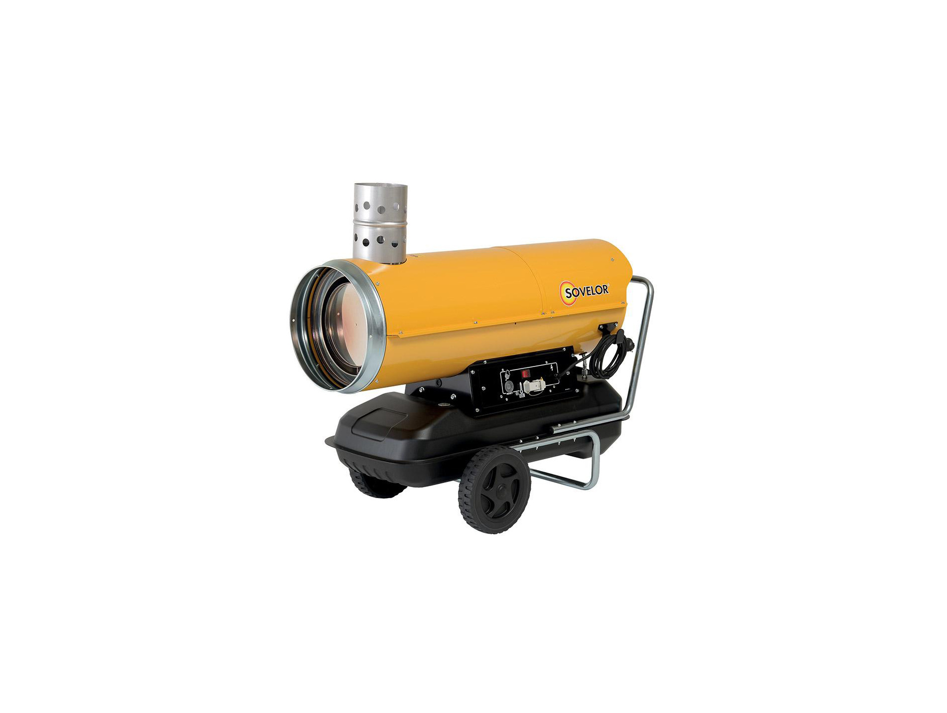 Chauffage air pulsé SOVELOR mobile fuel 34KW
