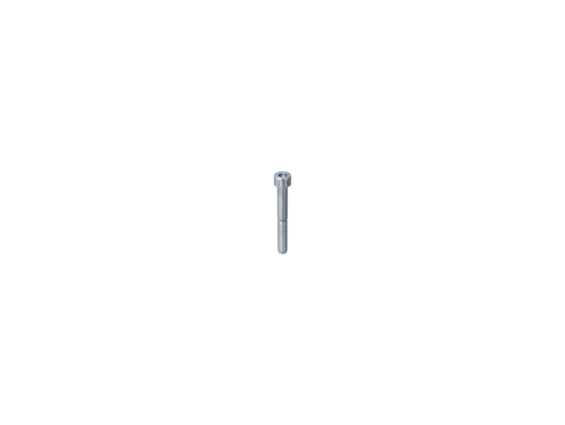 Boulon tête cylindrique 6 pans creux Inox Ø5mm L.40mm x4