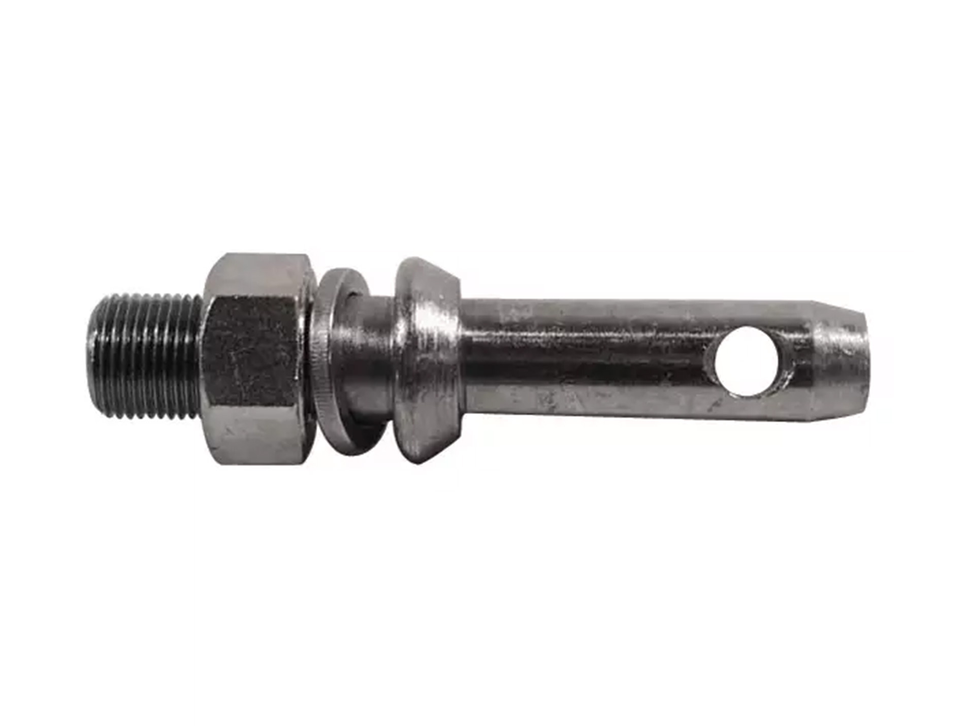 Axe d'attelage simple à visser 22x22mm filetage 22x1,5
