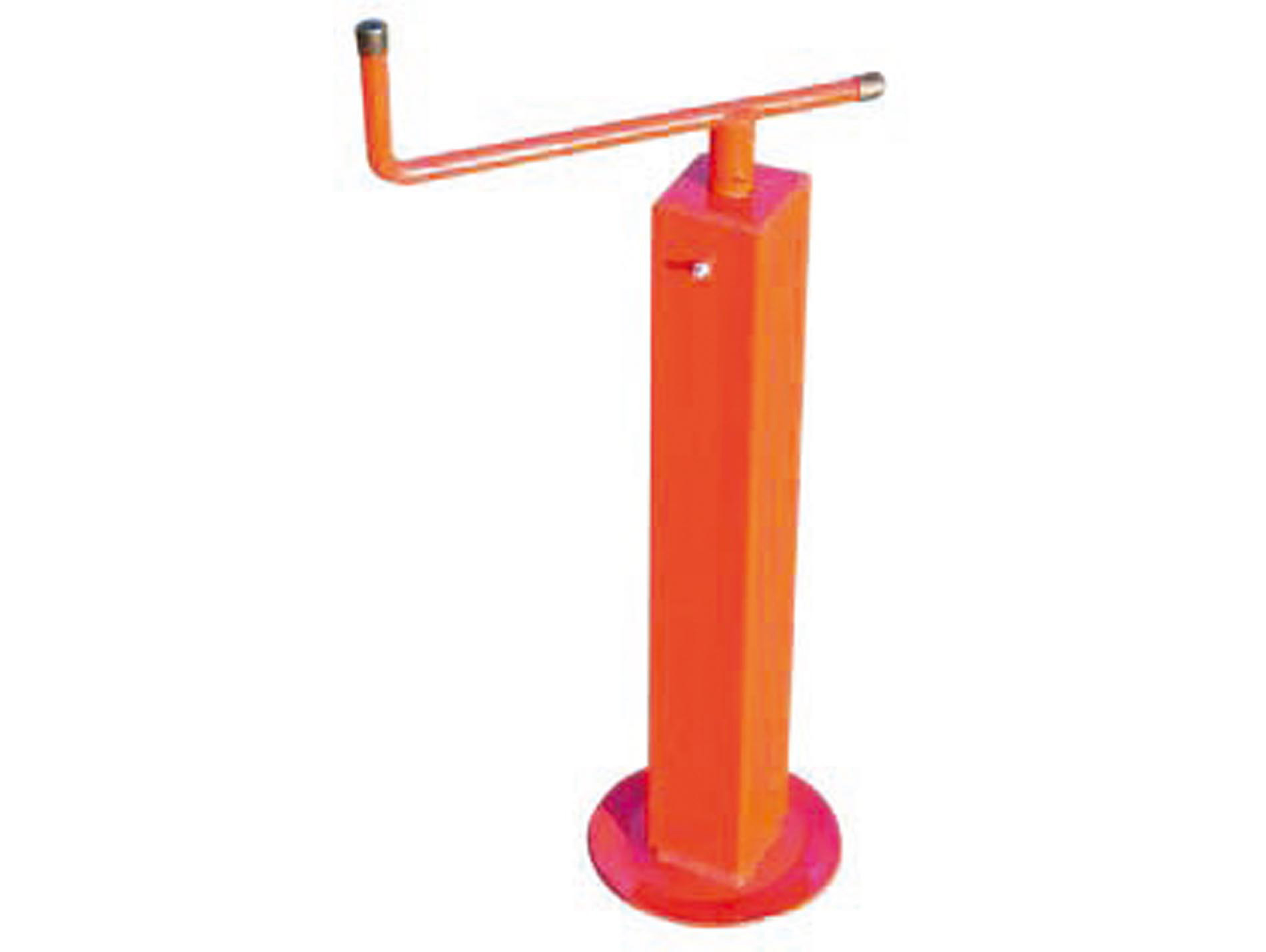 Béquille manivelle carré 60mm