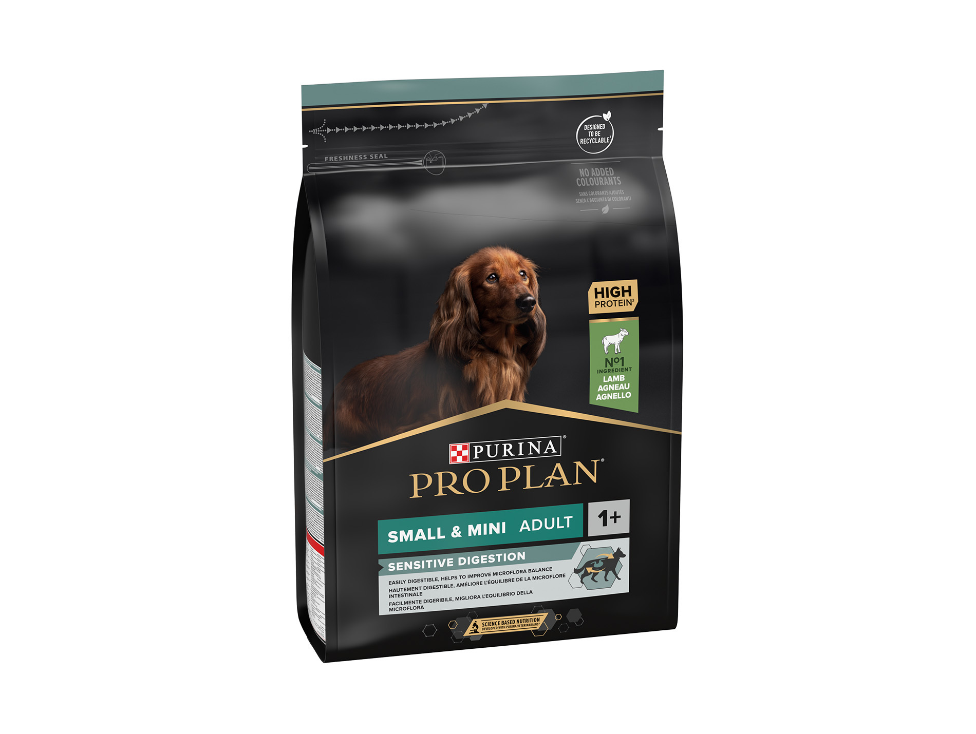 Croquettes chien mini adulte PROPLAN Sensitive agneau 3kg