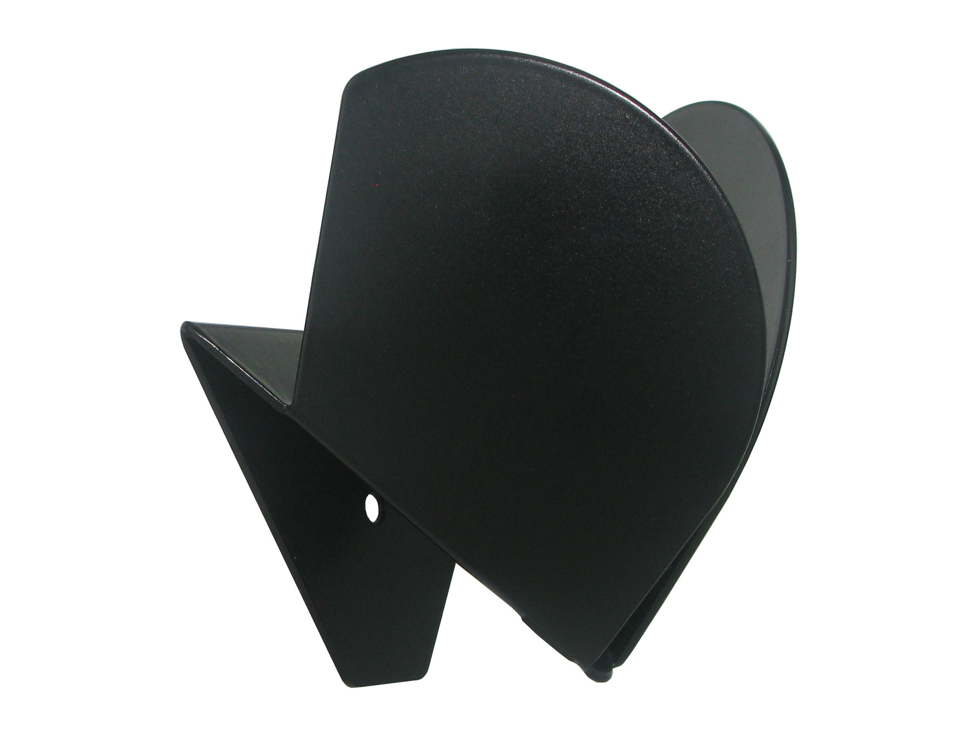 Patère tête papillon réversible 2 en 1 noir