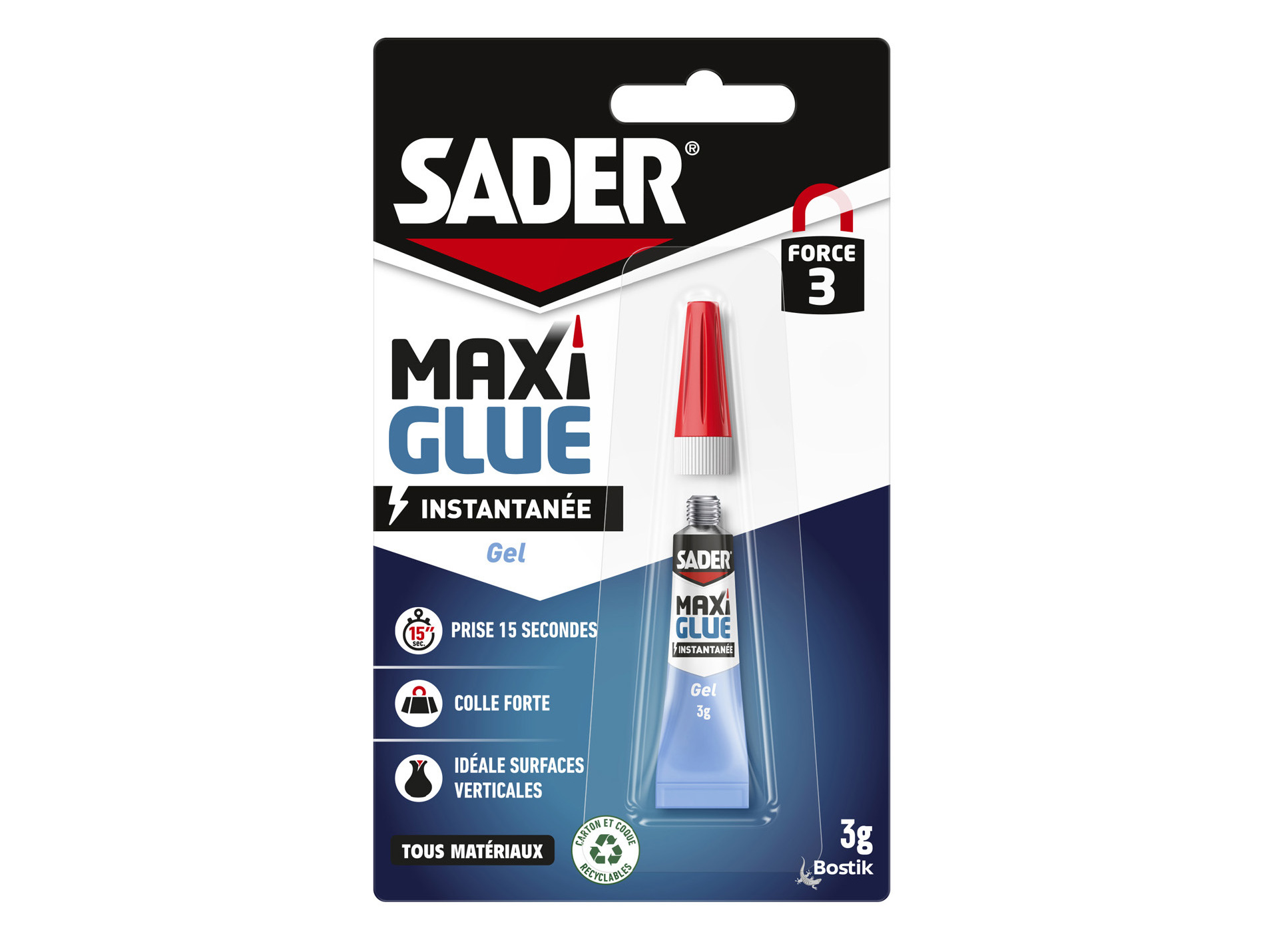 Maxiglue universelle en gel 3g