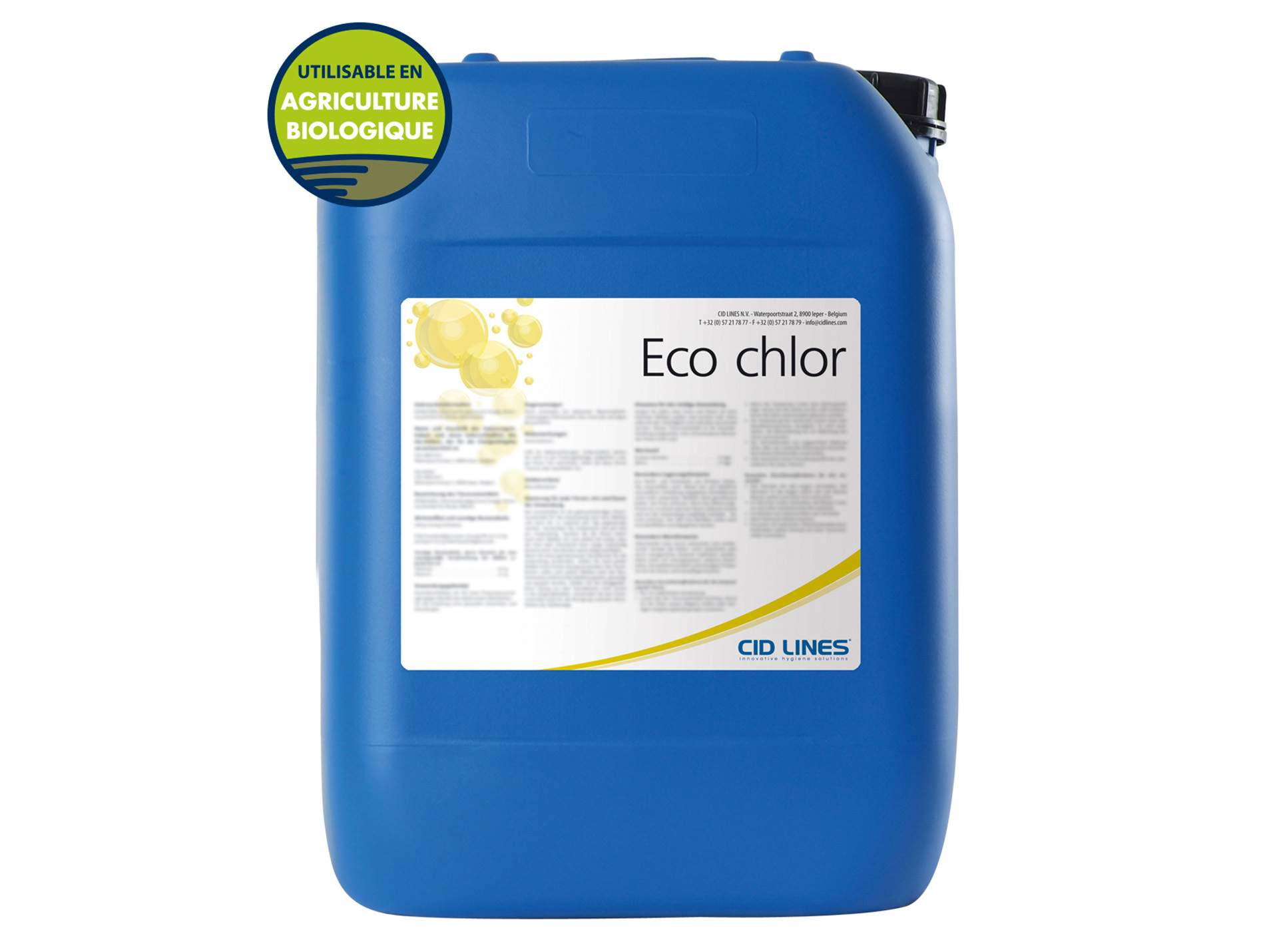 Nettoyant désinfectant CID LINES eco chlor 25kg